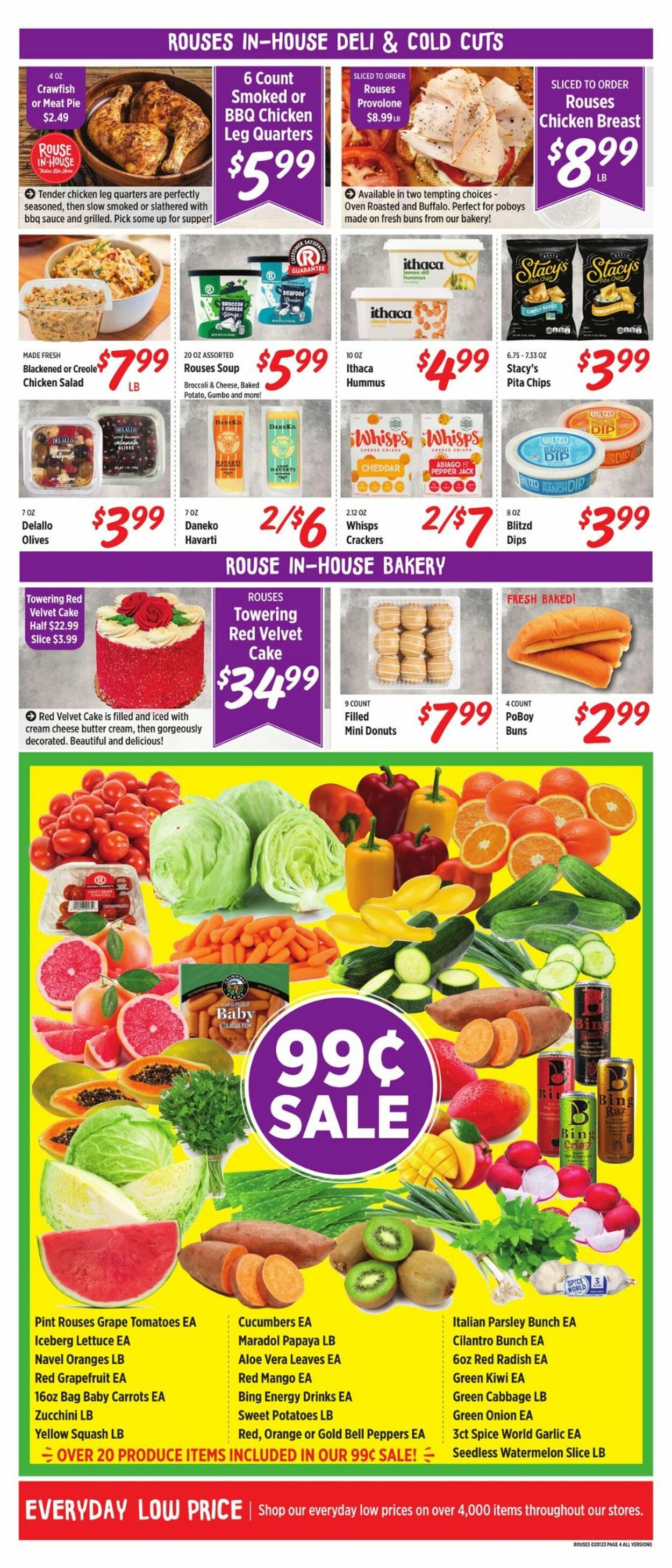 Rouses Weekly Ad Circular - valid 02/01-02/08/2023 (Page 4)