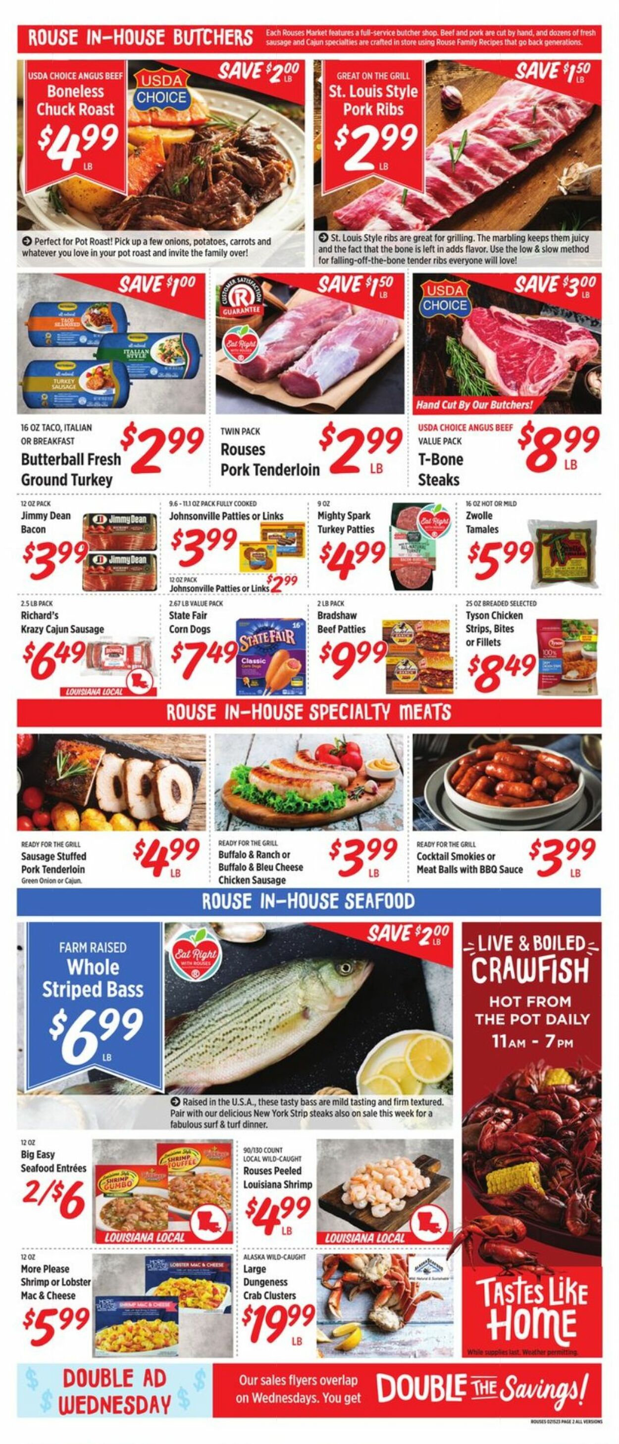 Rouses Weekly Ad Circular - valid 02/15-02/22/2023 (Page 2)