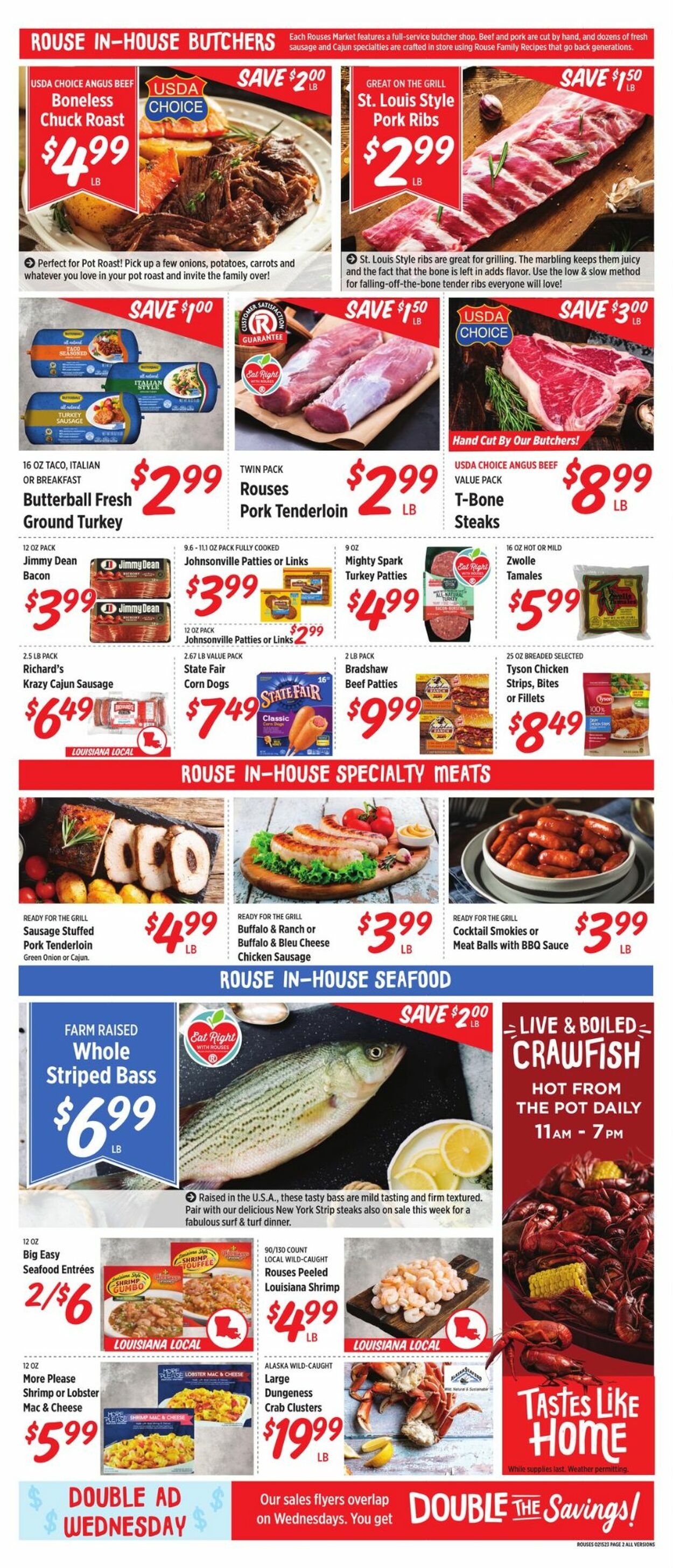 Rouses Weekly Ad Circular - valid 02/15-02/22/2023 (Page 2)