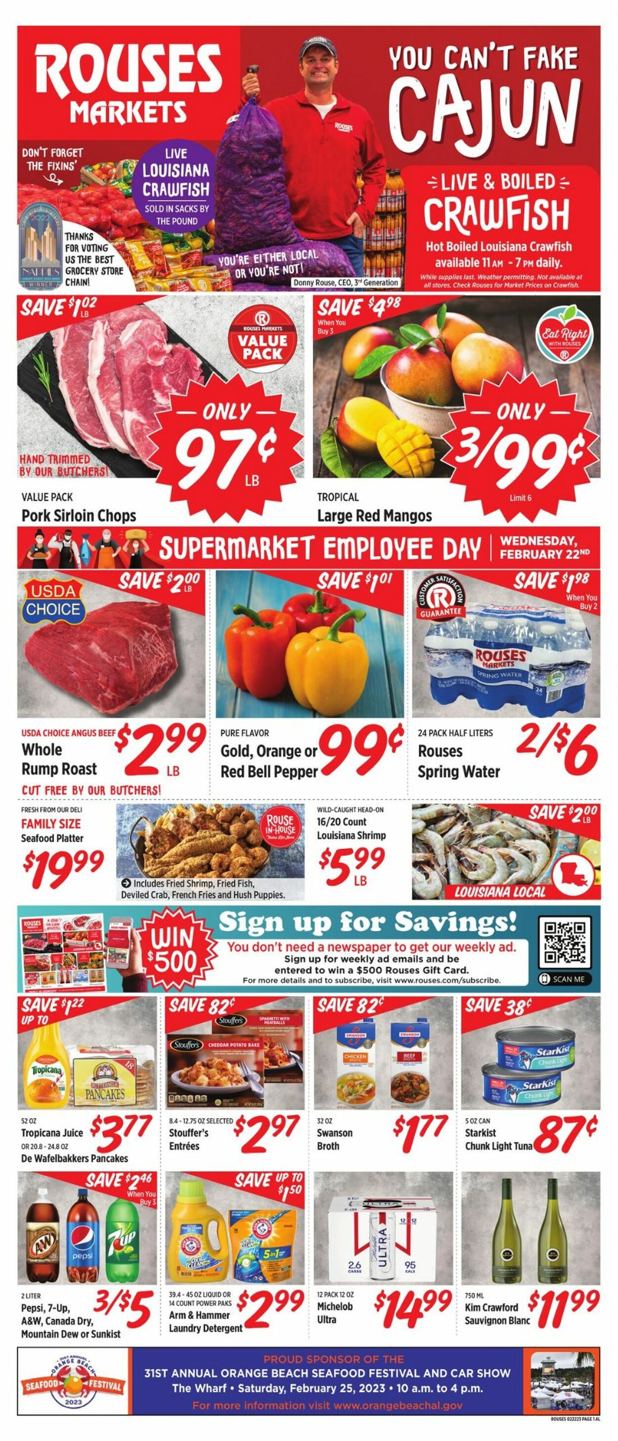 Rouses Weekly Ad Circular - valid 02/22-03/01/2023 (Page 2)