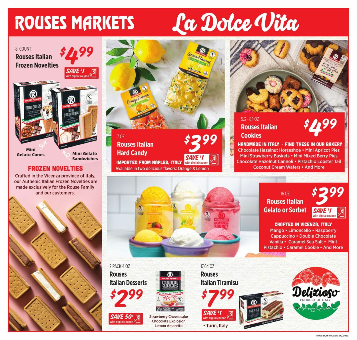 Rouses Weekly Ad Circular - valid 03/01-03/29/2023 (Page 2)