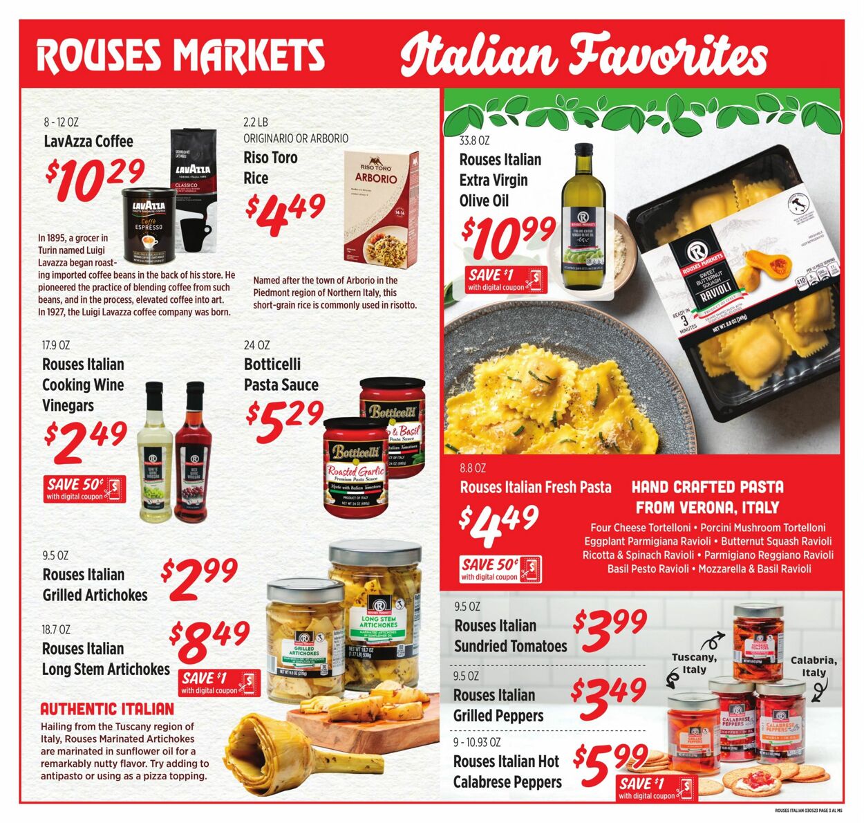 Rouses Weekly Ad Circular - valid 03/01-03/29/2023 (Page 3)