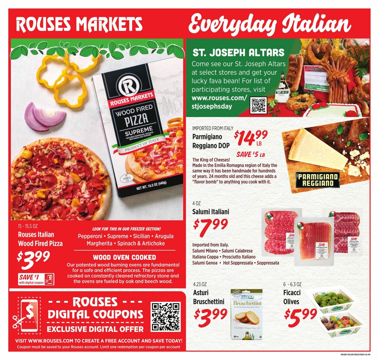 Rouses Weekly Ad Circular - valid 03/01-03/29/2023 (Page 4)