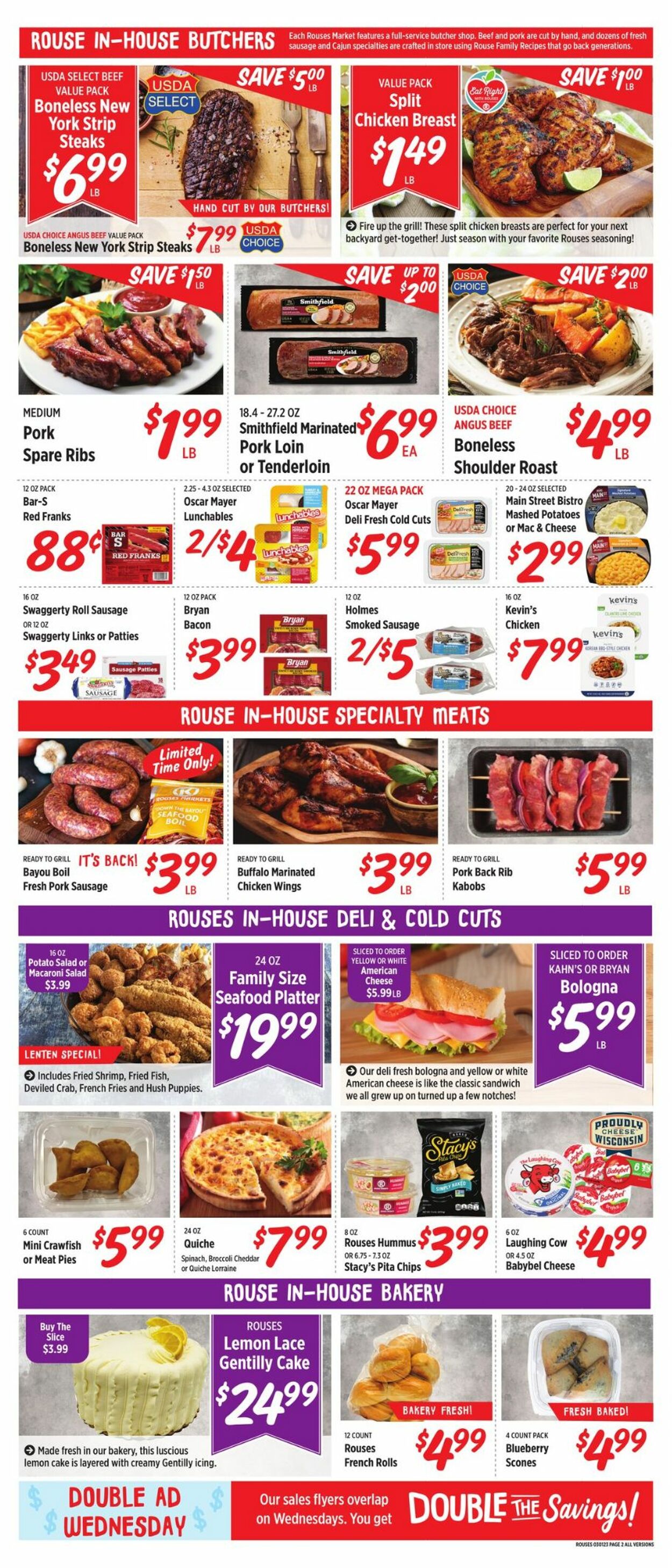 Rouses Weekly Ad Circular - valid 03/01-03/08/2023 (Page 2)