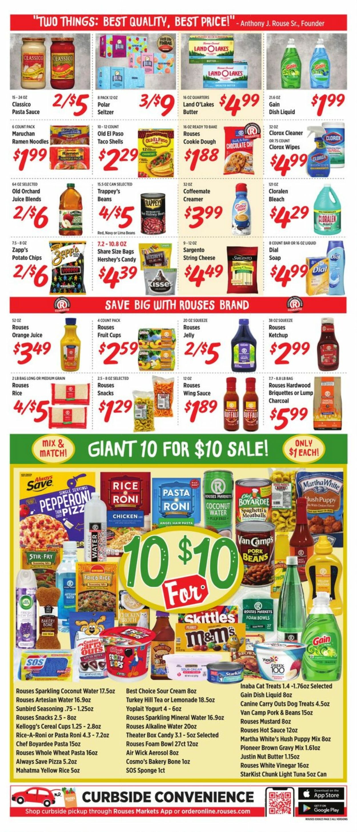 Rouses Weekly Ad Circular - valid 03/08-03/15/2023 (Page 5)