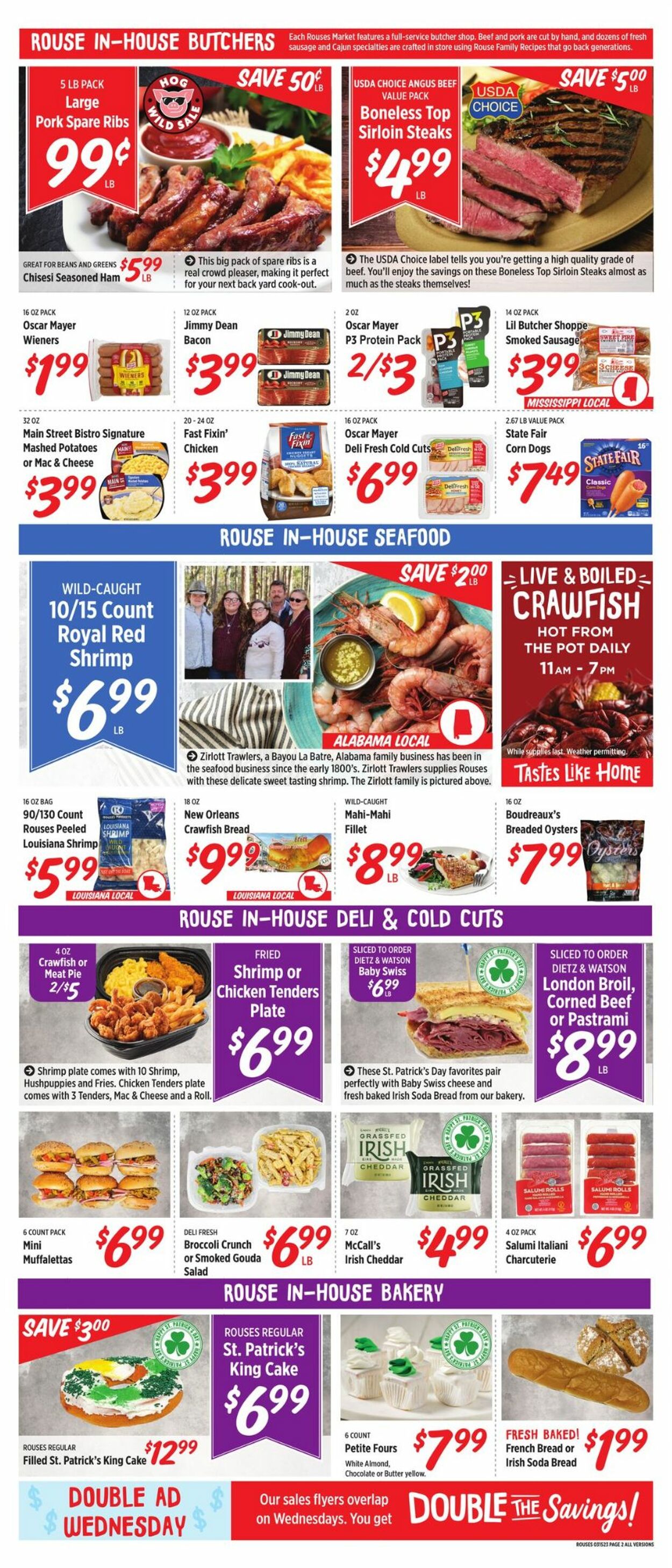 Rouses Weekly Ad Circular - valid 03/15-03/22/2023 (Page 3)