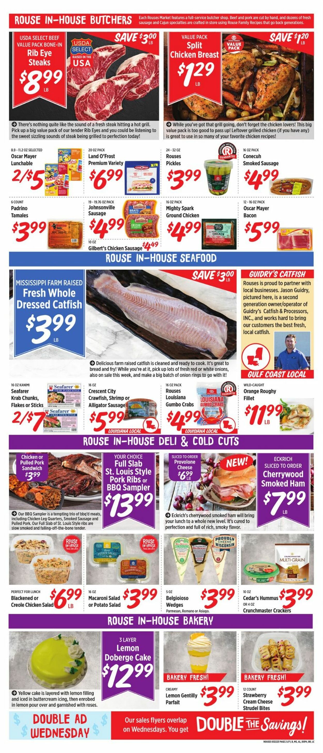 Rouses Weekly Ad Circular - valid 03/22-03/28/2023 (Page 2)