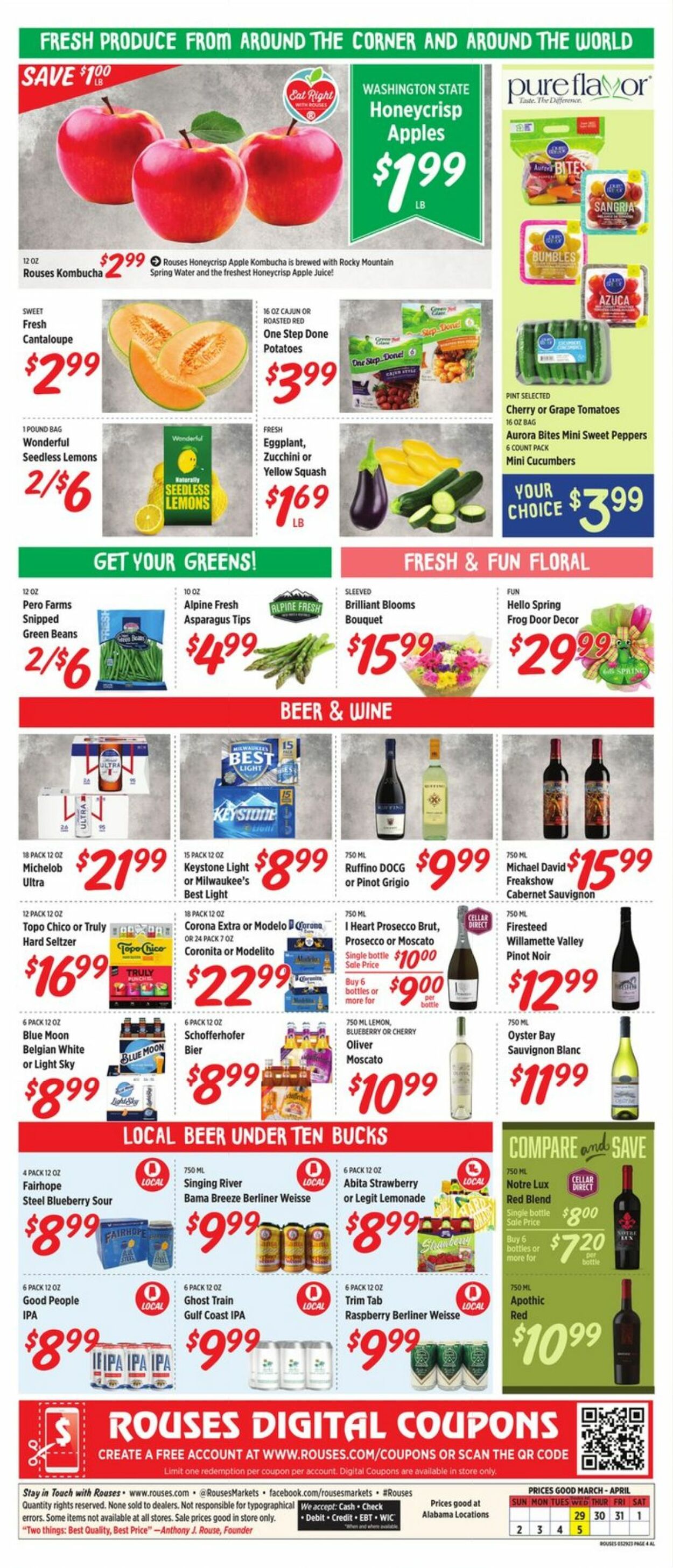 Rouses Weekly Ad Circular - valid 03/29-04/05/2023 (Page 5)