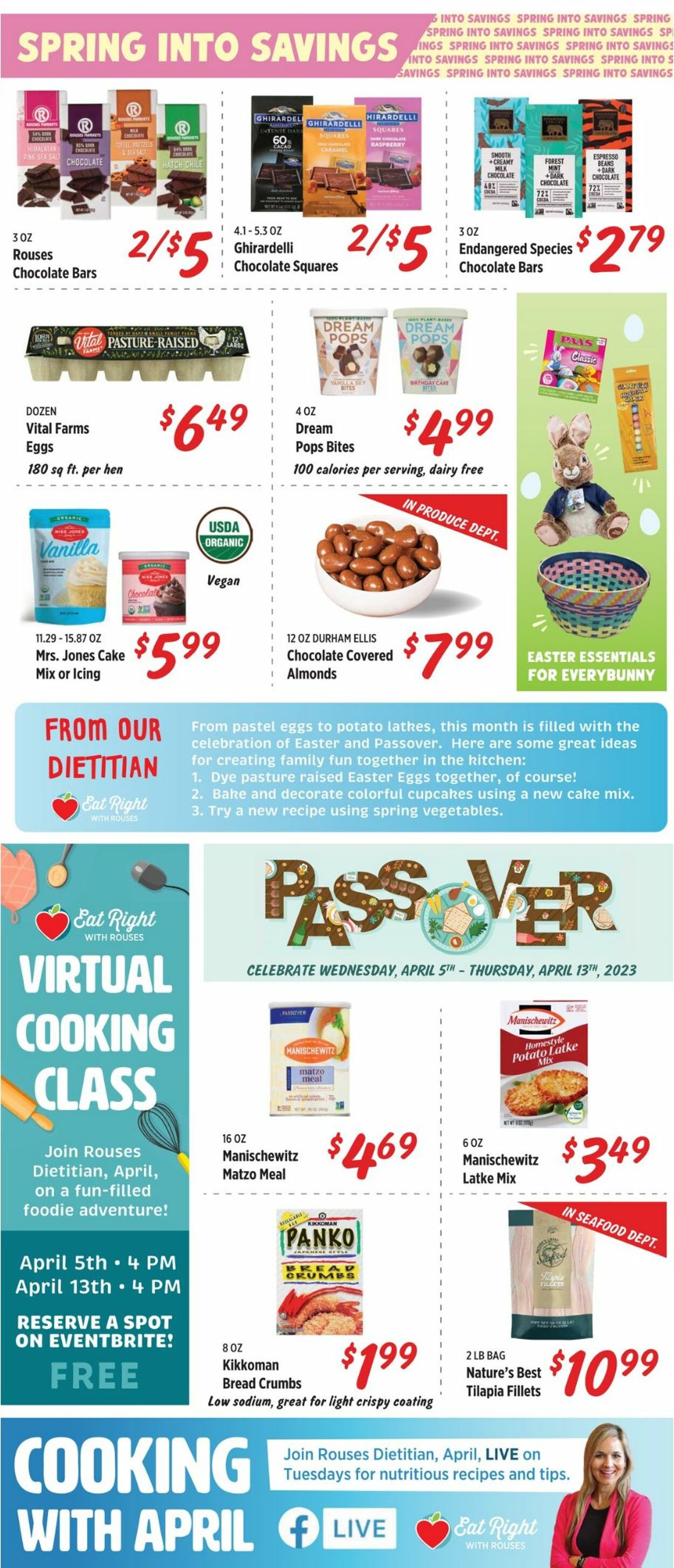Rouses Weekly Ad Circular - valid 03/29-04/26/2023 (Page 4)