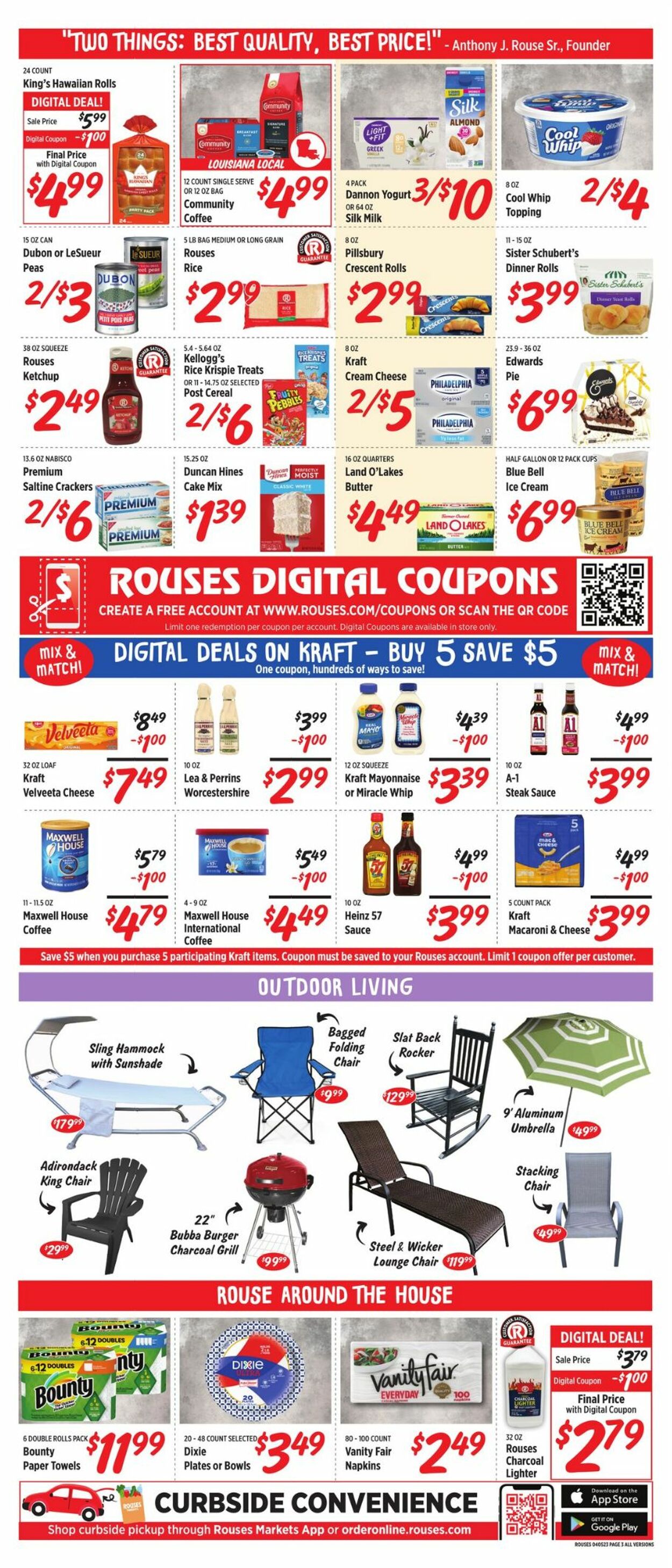 Rouses Weekly Ad Circular - valid 04/05-04/12/2023 (Page 5)