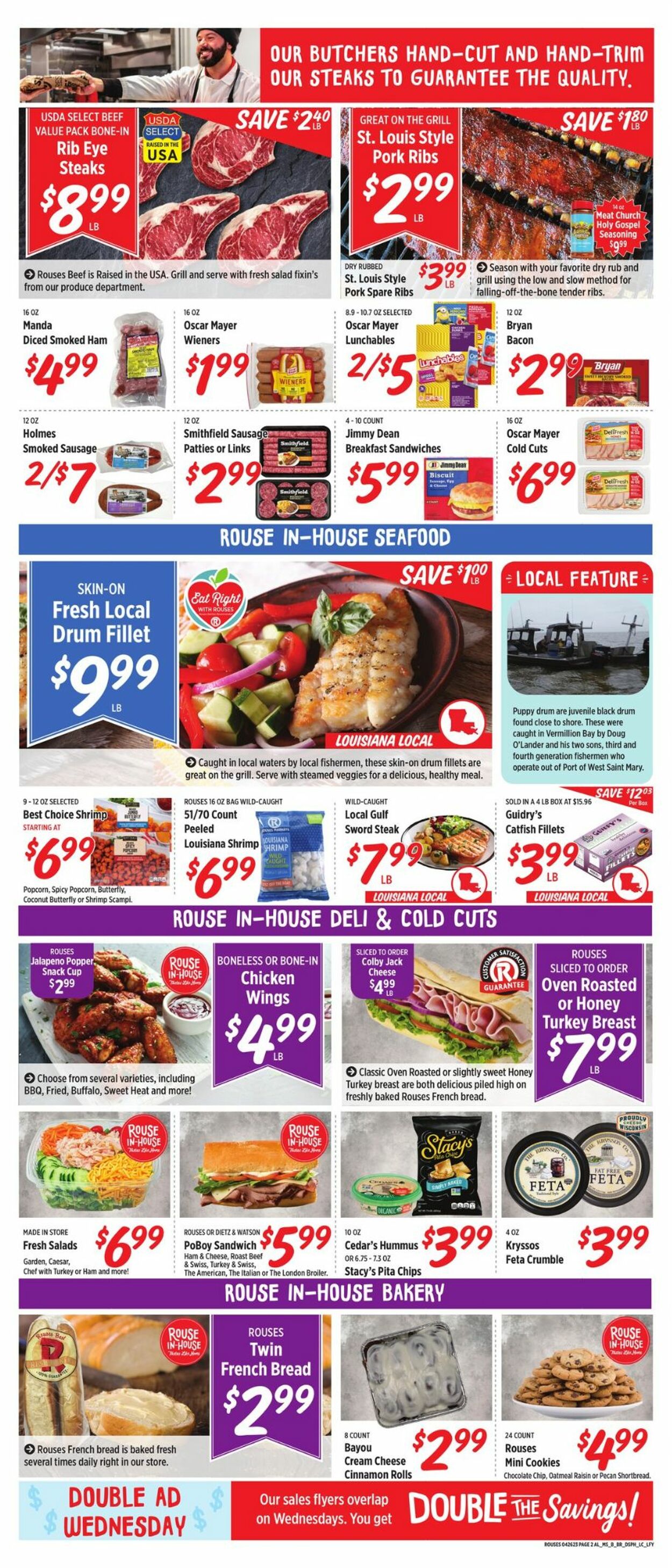 Rouses Weekly Ad Circular - valid 04/26-05/03/2023 (Page 2)