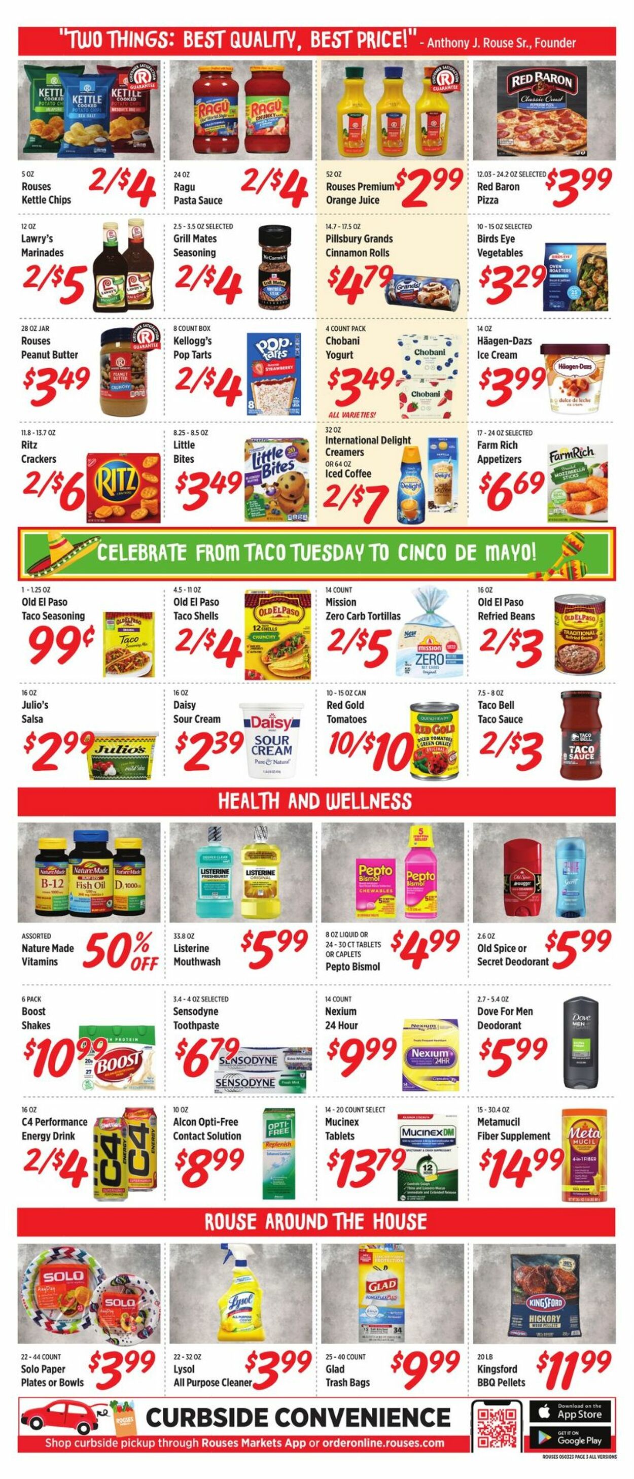 Rouses Weekly Ad Circular - valid 05/03-05/10/2023 (Page 3)