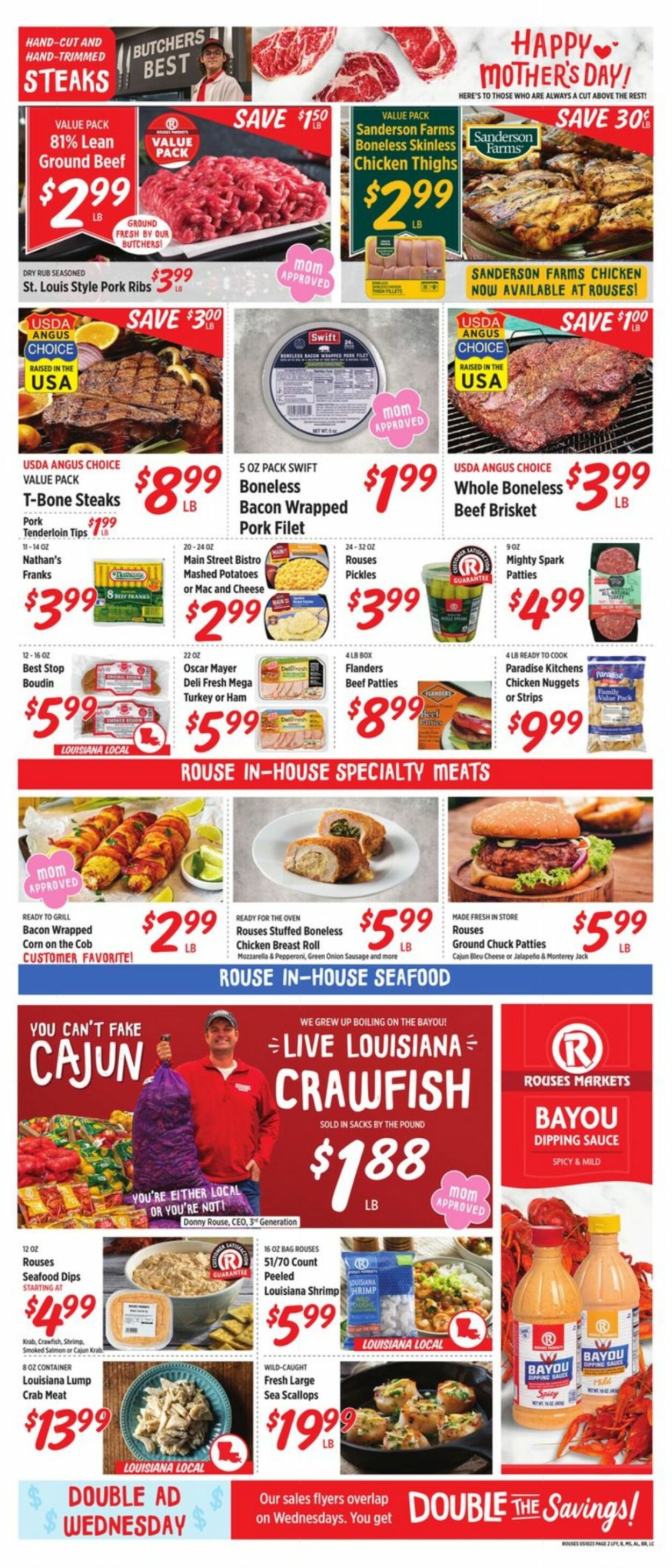Rouses Weekly Ad Circular - valid 05/10-05/17/2023 (Page 2)