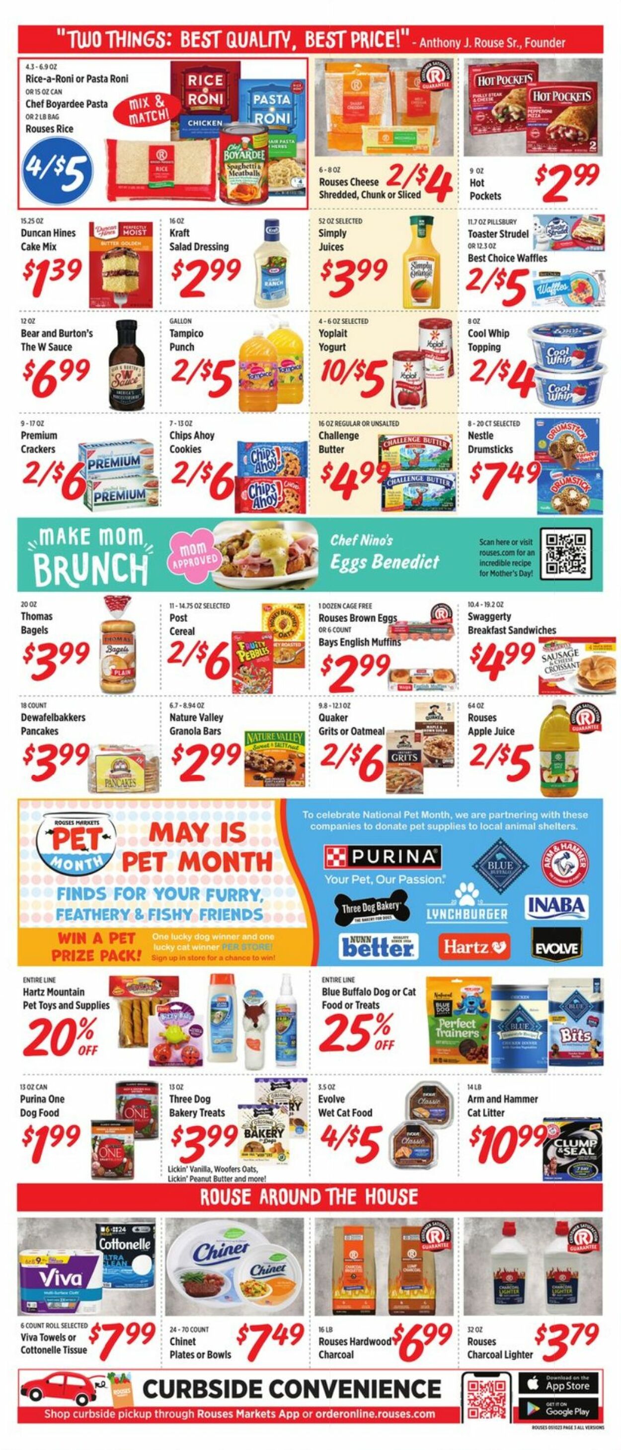 Rouses Weekly Ad Circular - valid 05/10-05/17/2023 (Page 3)