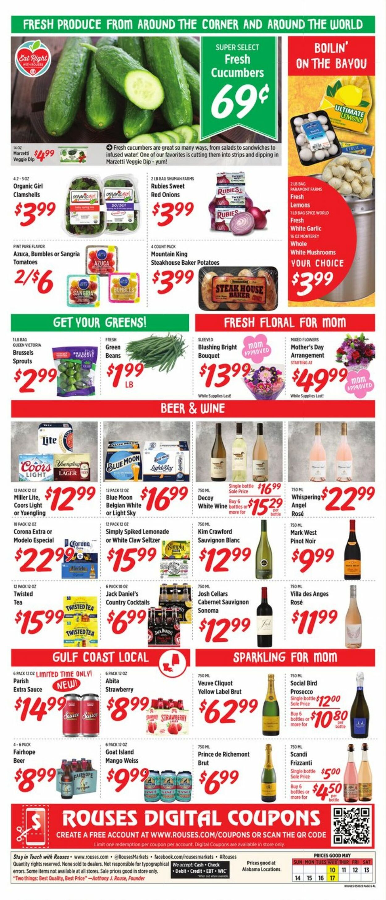 Rouses Weekly Ad Circular - valid 05/10-05/17/2023 (Page 6)