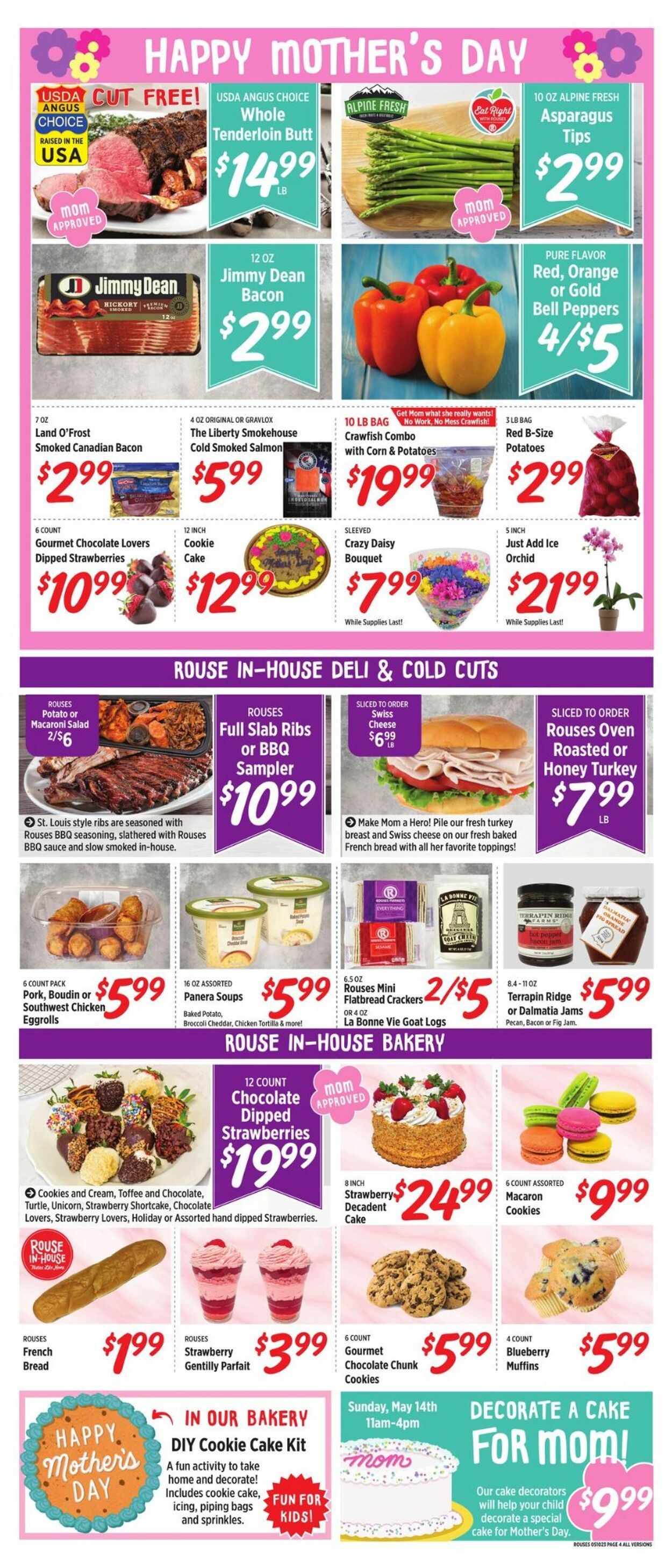 Rouses Weekly Ad Circular - valid 05/10-05/17/2023 (Page 4)