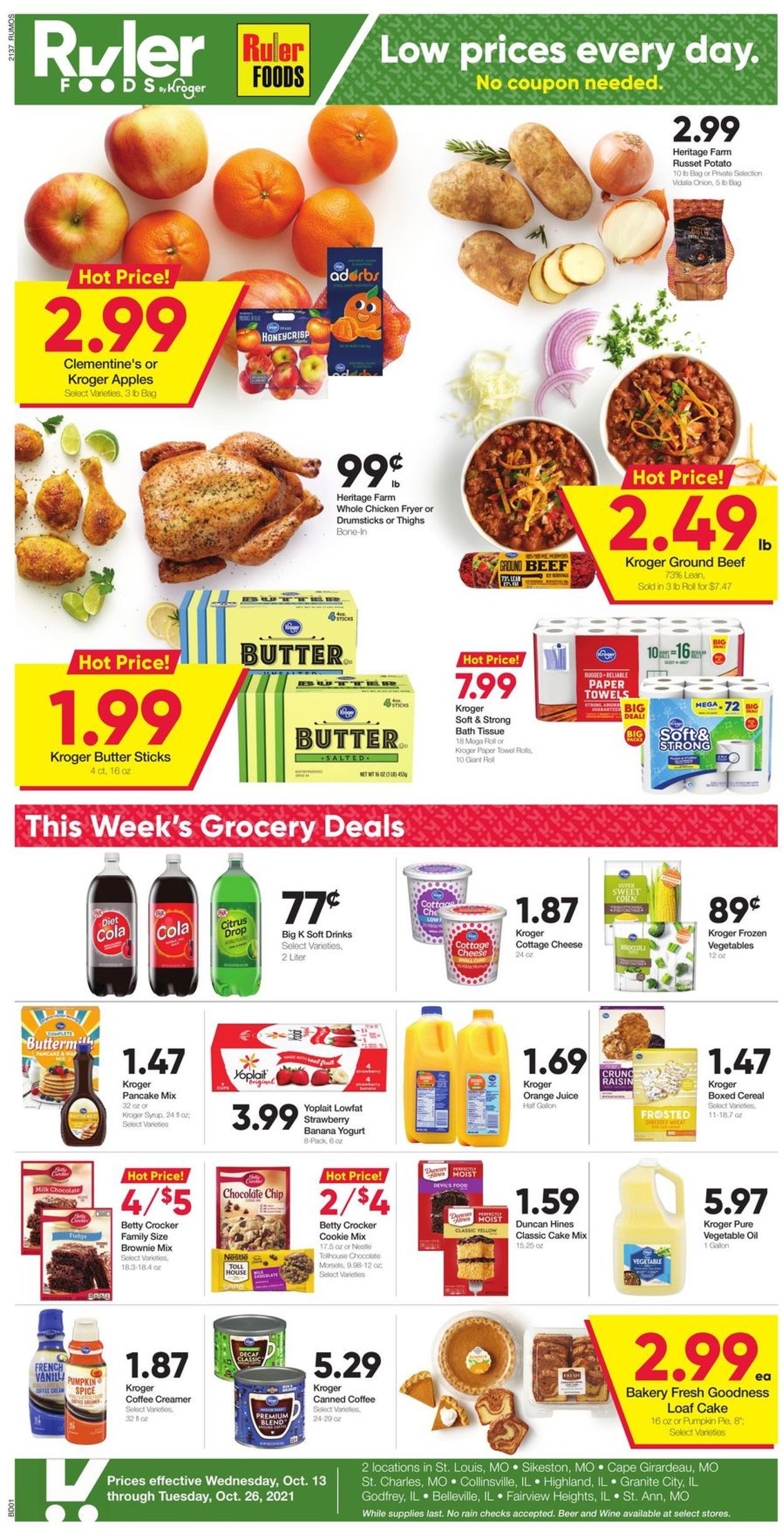 Ruler Foods Weekly Ad Circular - valid 10/13-10/26/2021