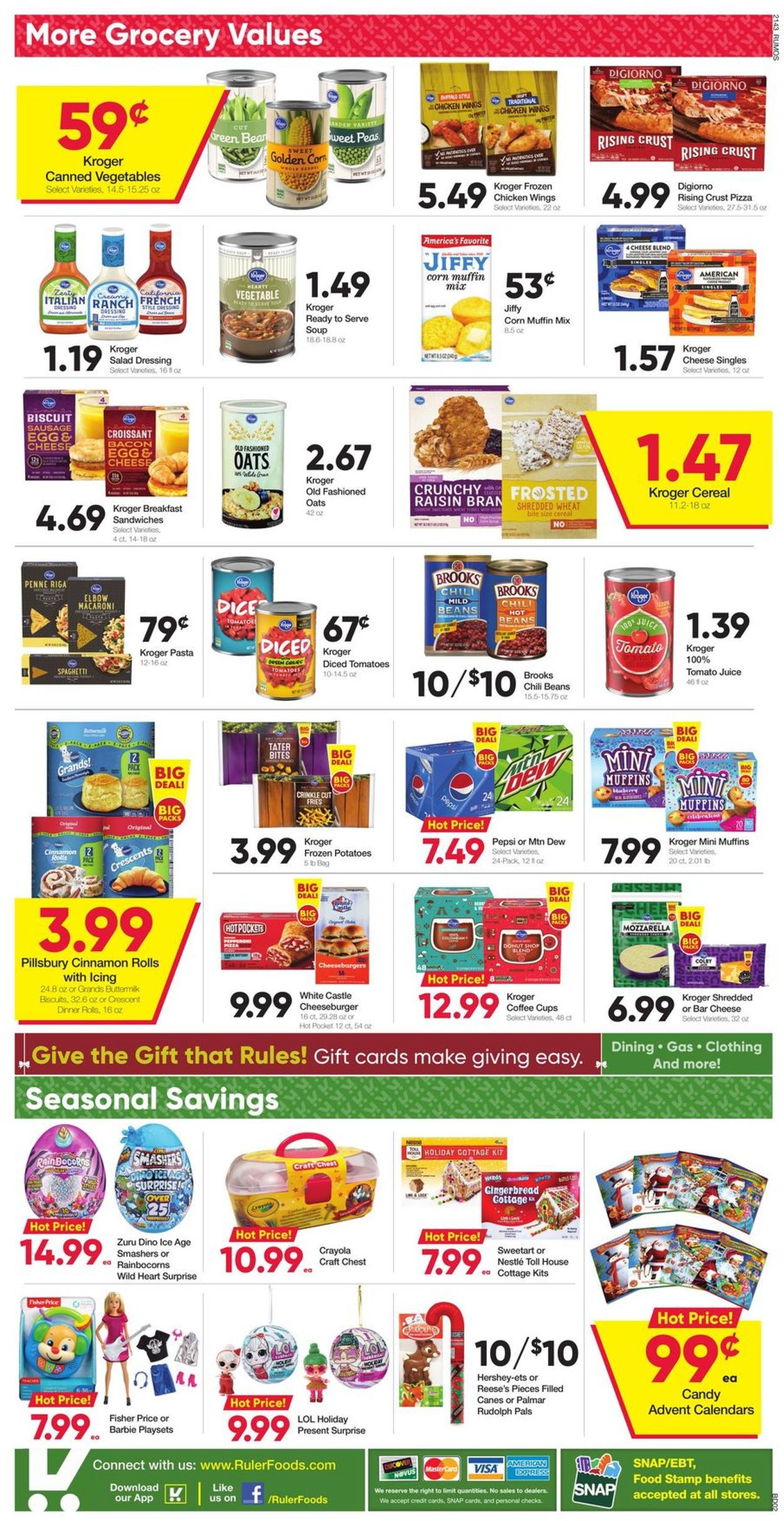 Ruler Foods HOLIDAY 2021 Weekly Ad Circular - valid 11/26-11/30/2021 (Page 2)