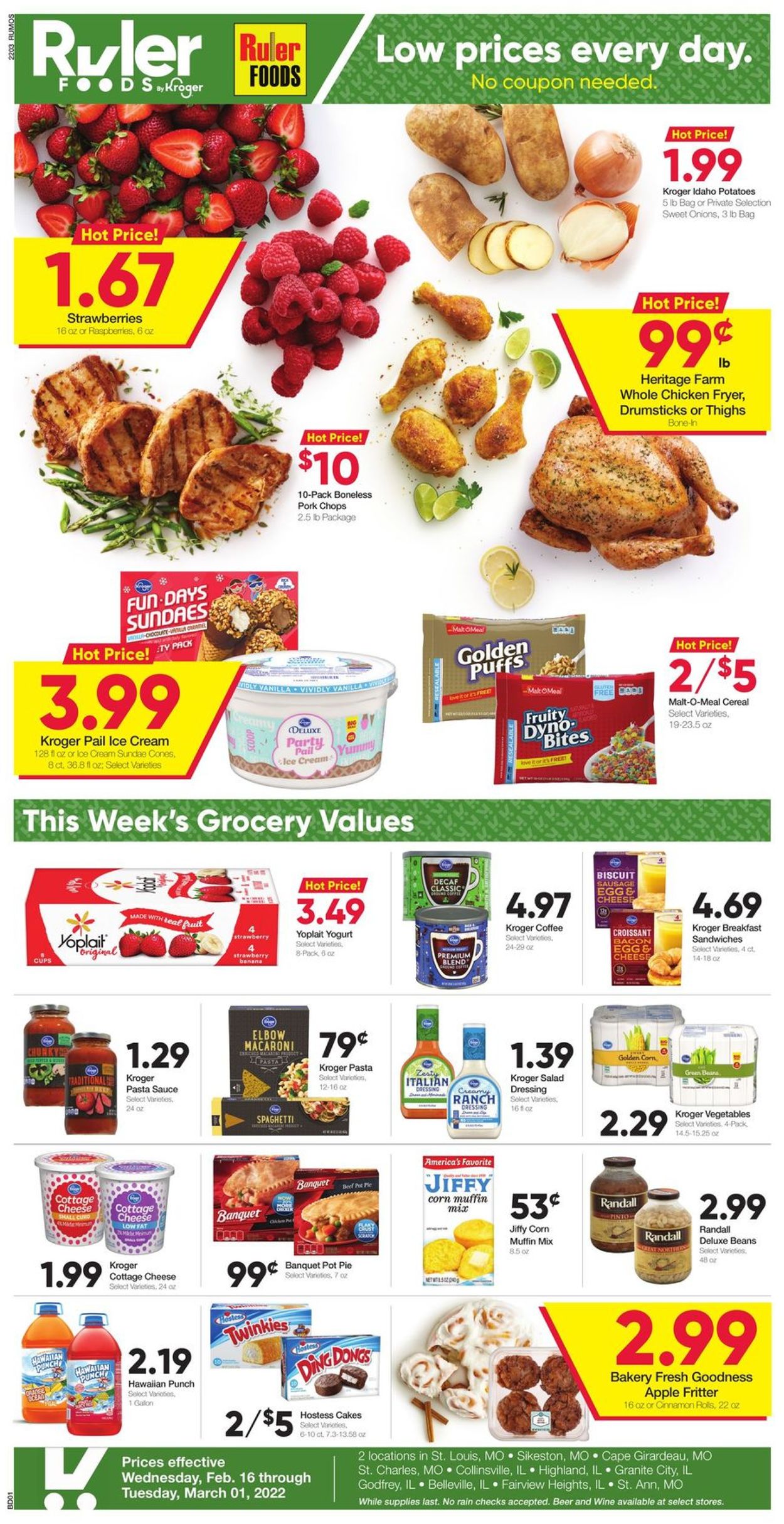 Ruler Foods Weekly Ad Circular - valid 02/16-03/01/2022