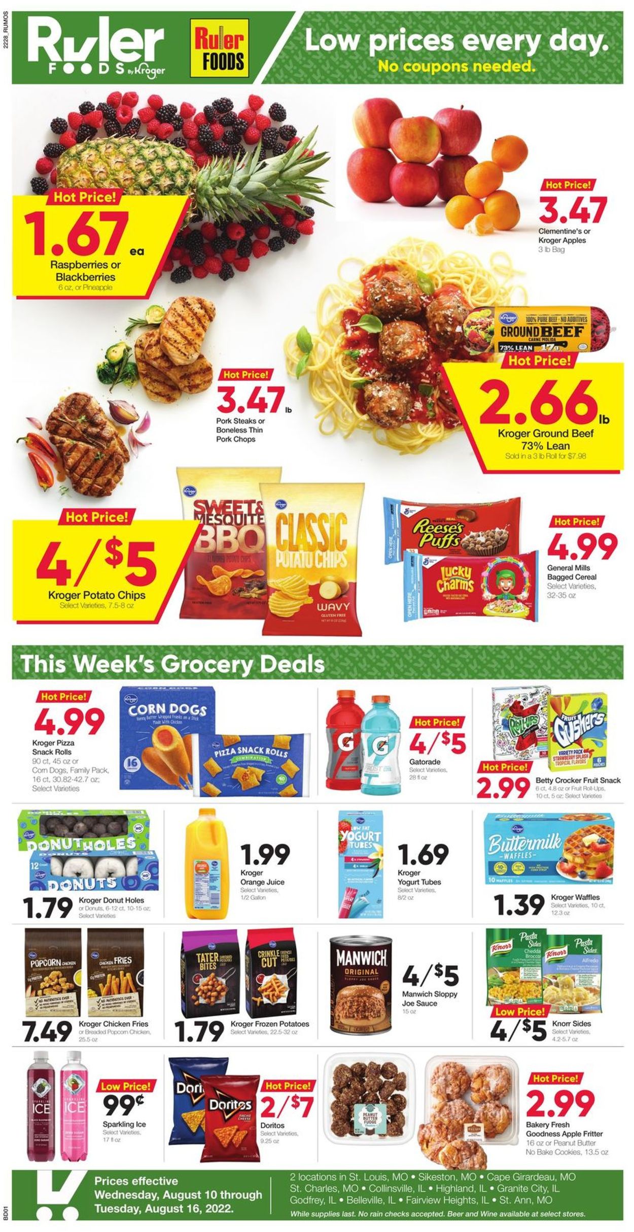 Ruler Foods Weekly Ad Circular - valid 08/10-08/16/2022