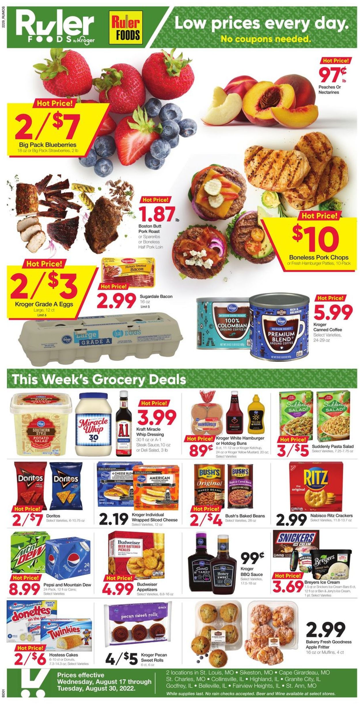 Ruler Foods Weekly Ad Circular - valid 08/17-08/30/2022
