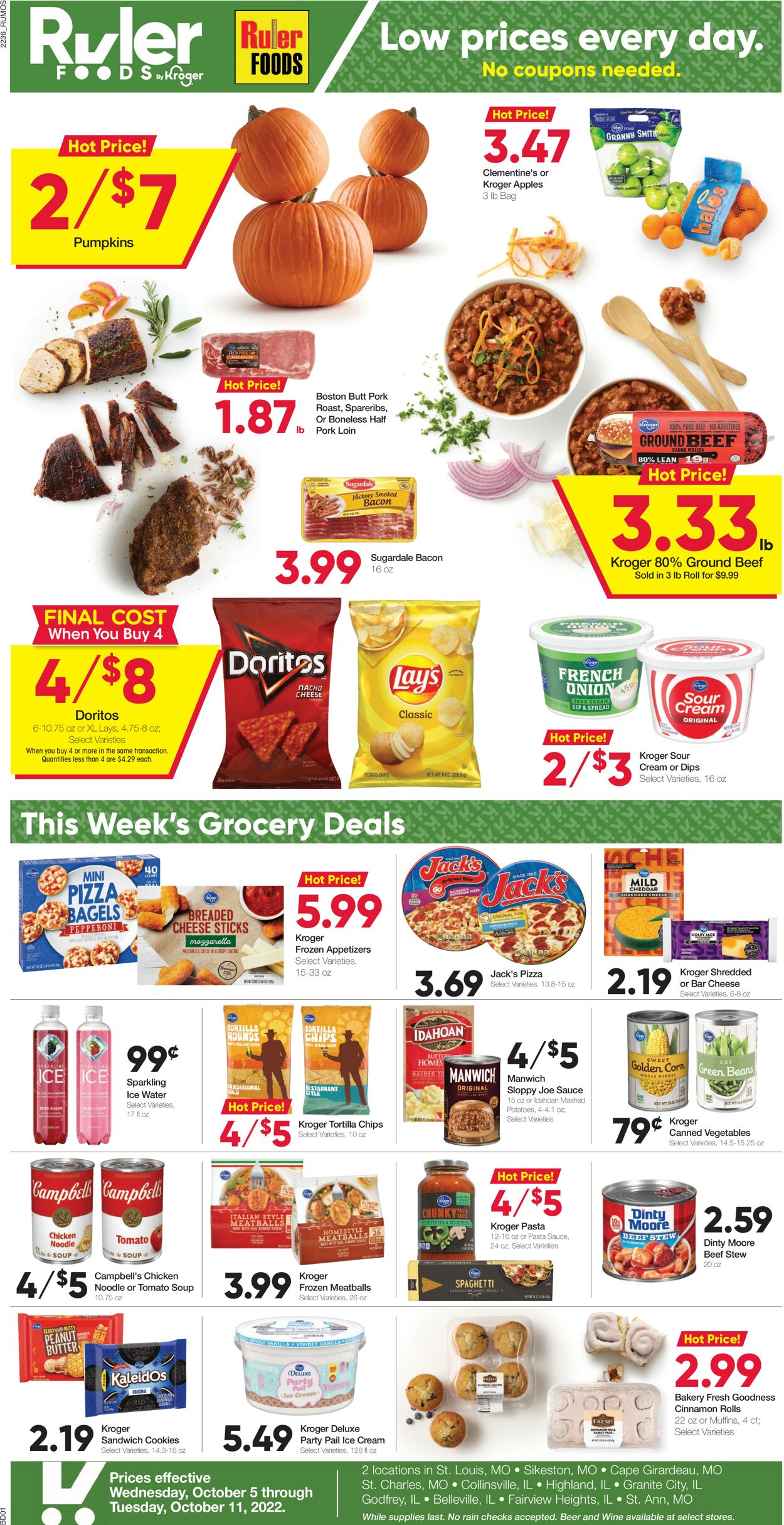 Ruler Foods Weekly Ad Circular - valid 10/05-10/11/2022
