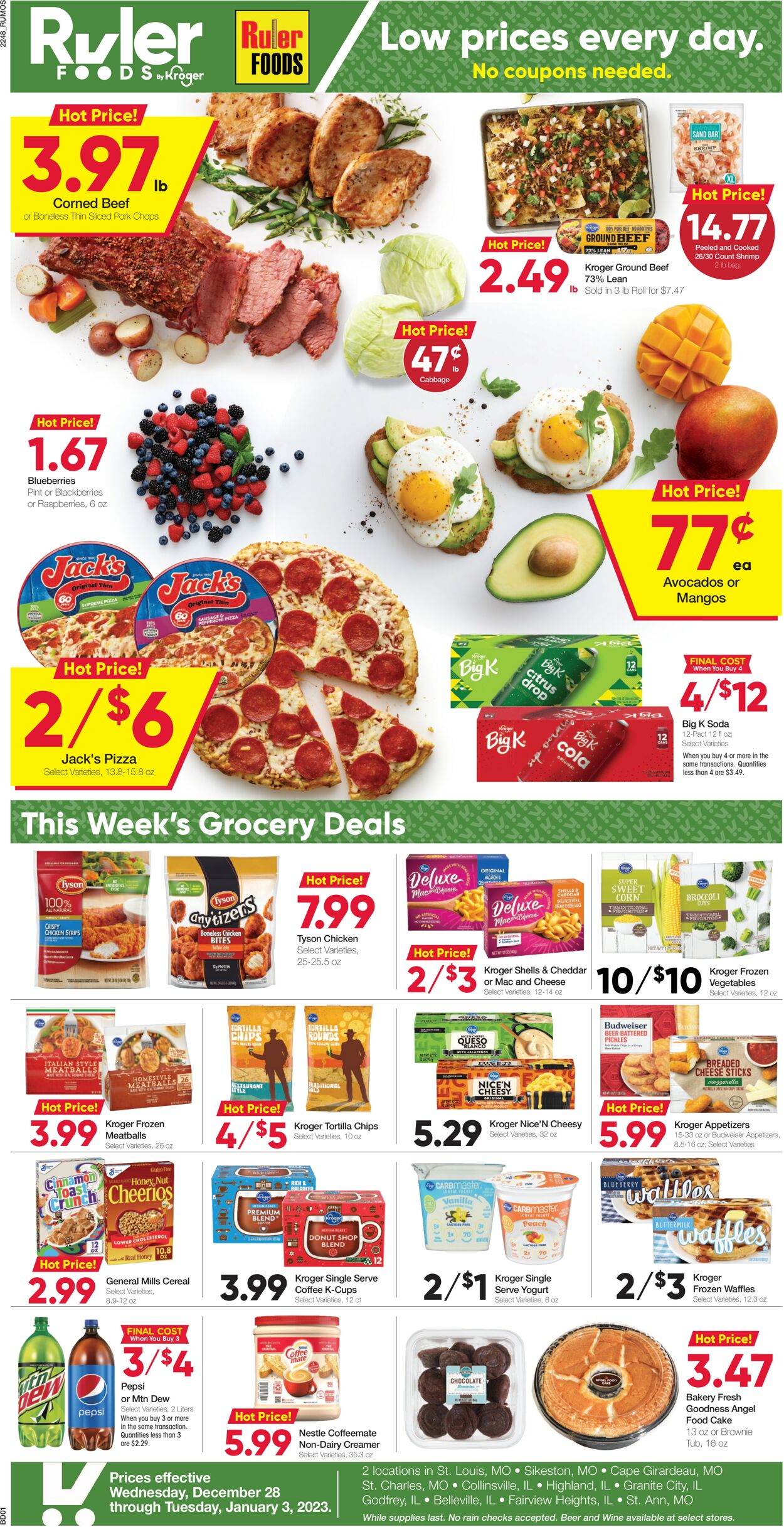 Ruler Foods Weekly Ad Circular - valid 12/28-01/03/2023