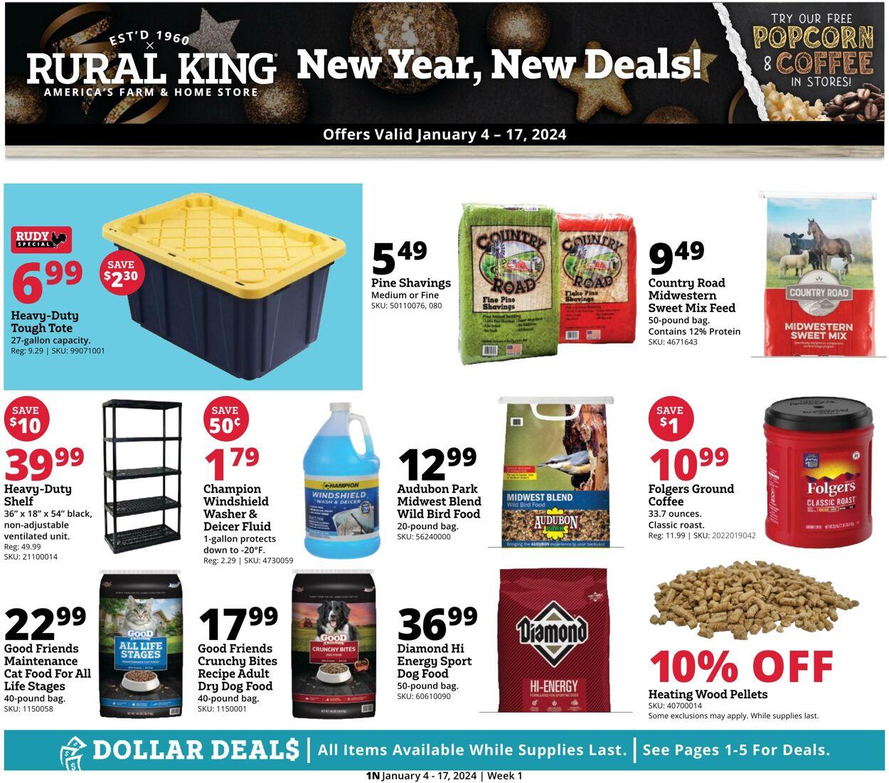 Rural King Weekly Ad Circular - valid 01/03-01/17/2024