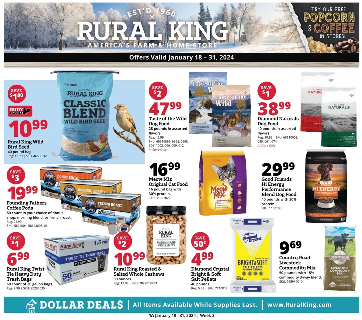 Rural King Weekly Ad Circular - valid 01/18-01/25/2024