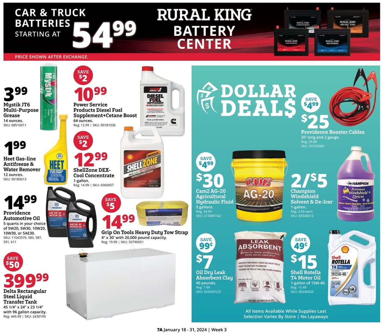 Rural King Weekly Ad Circular - valid 01/18-01/25/2024 (Page 7)