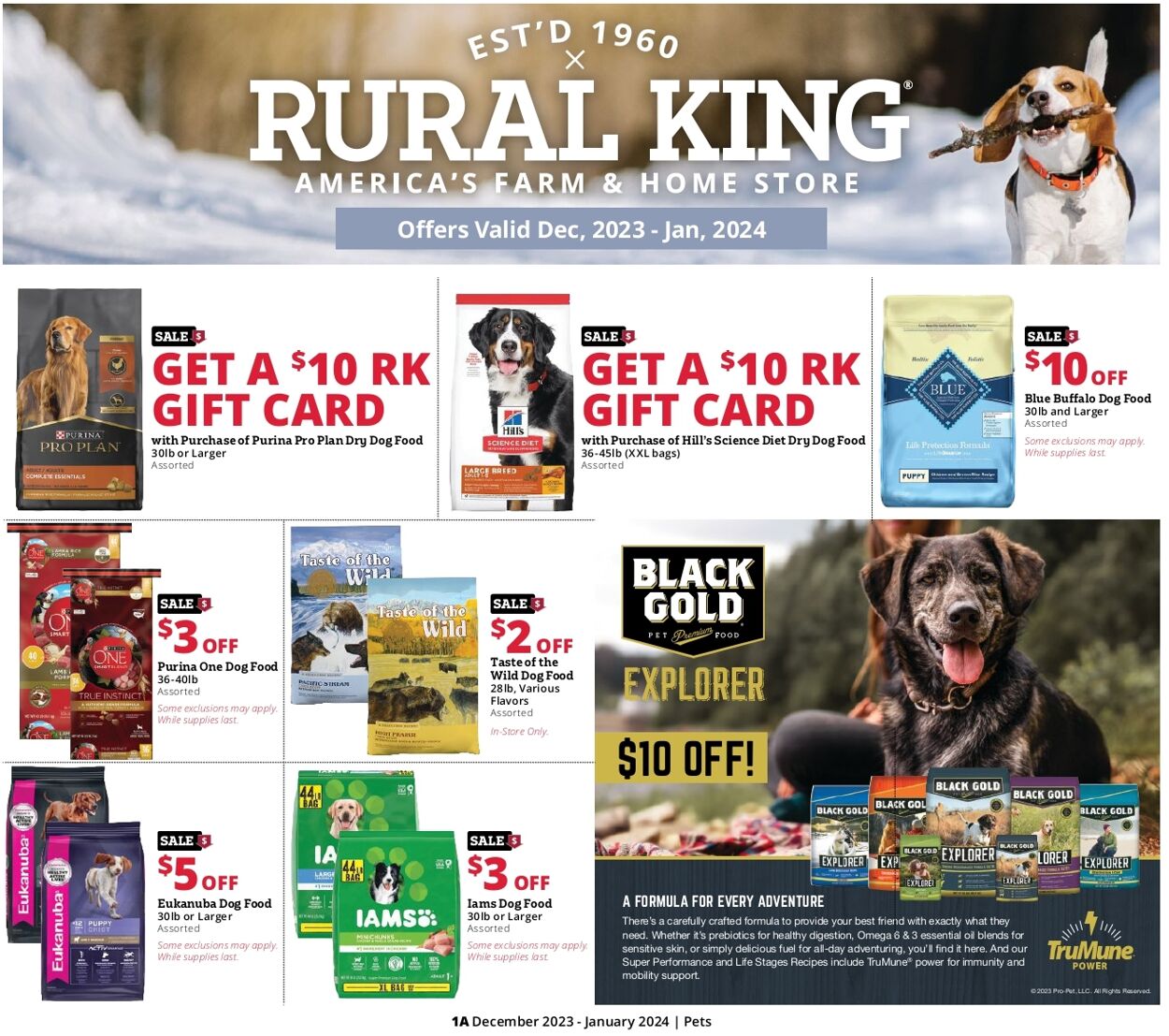Rural King Weekly Ad Circular - valid 01/22-01/29/2024