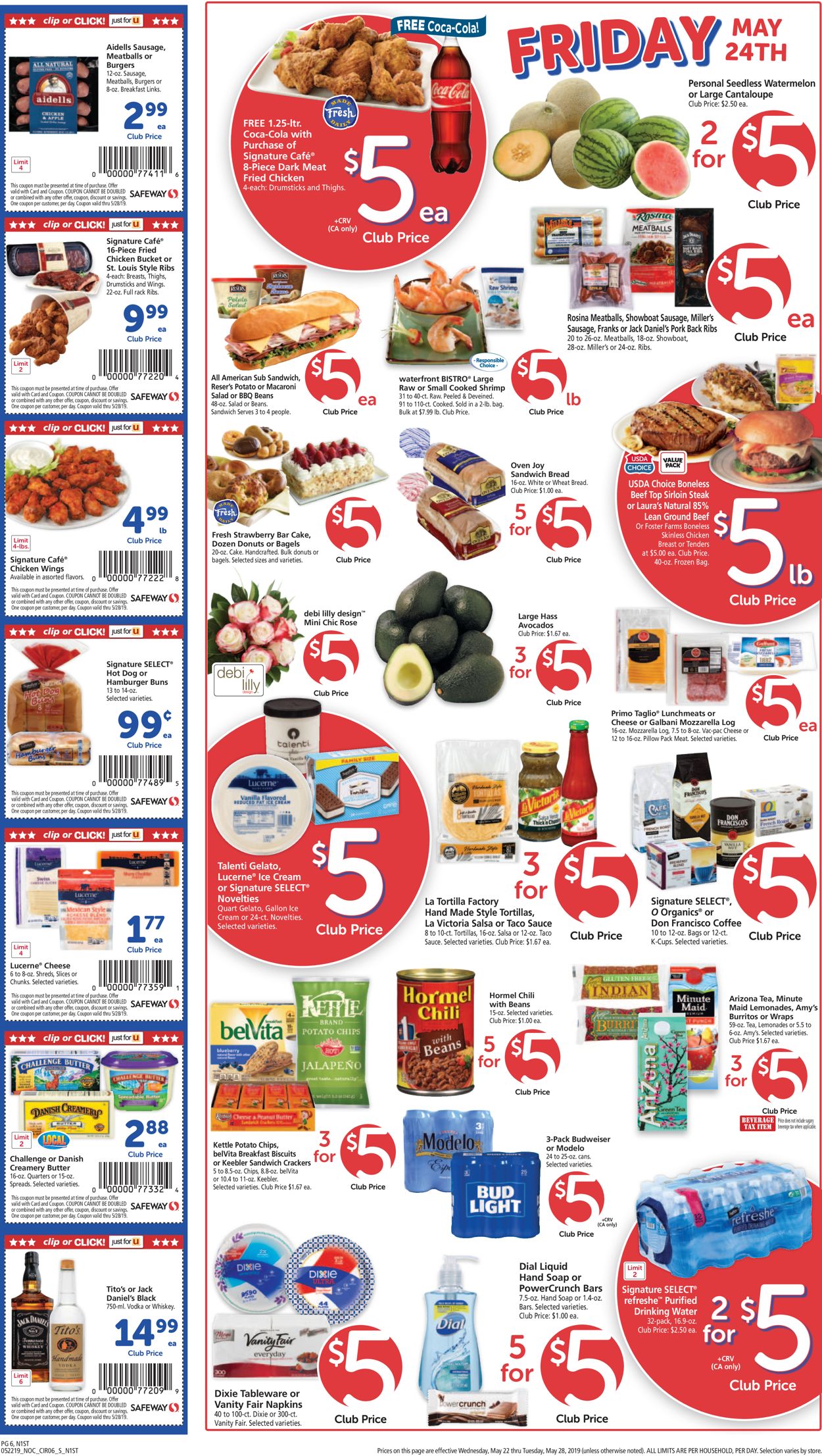 Safeway Weekly Ad Circular - valid 05/22-05/28/2019 (Page 6)