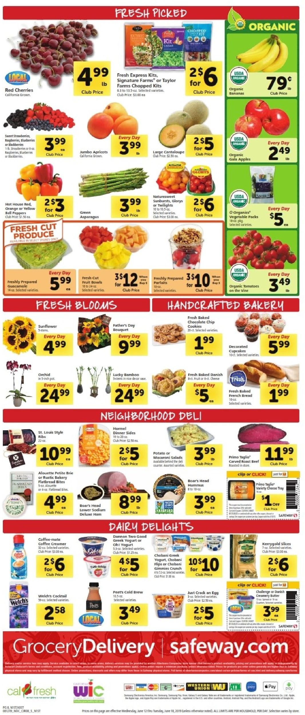 Safeway Weekly Ad Circular - valid 06/12-06/18/2019 (Page 10)