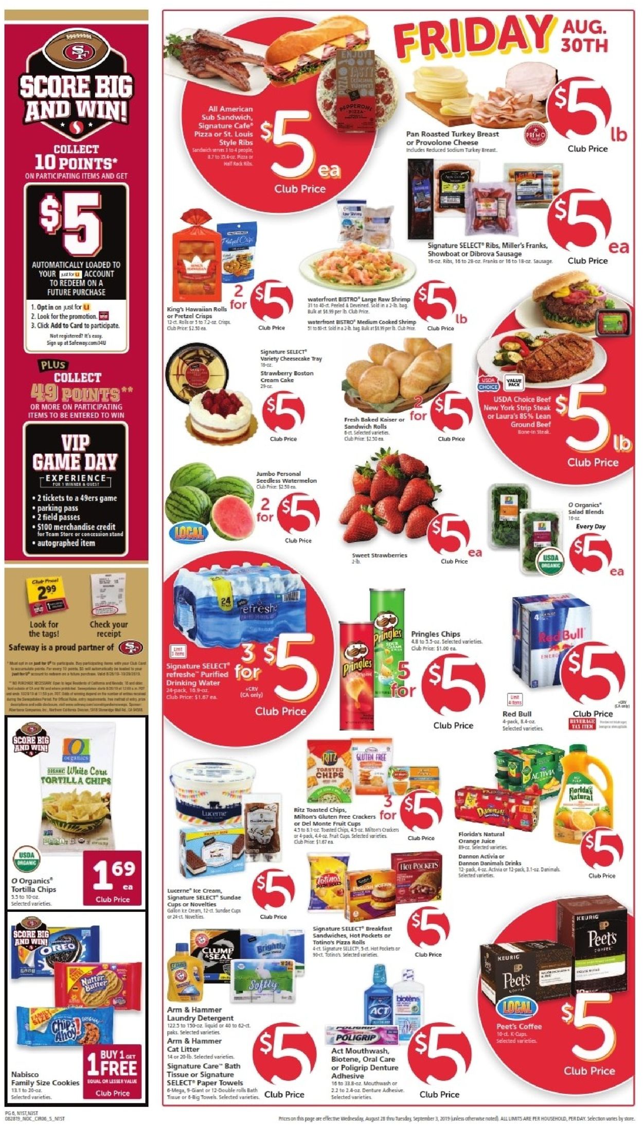 Safeway Weekly Ad Circular - valid 08/28-09/03/2019 (Page 6)