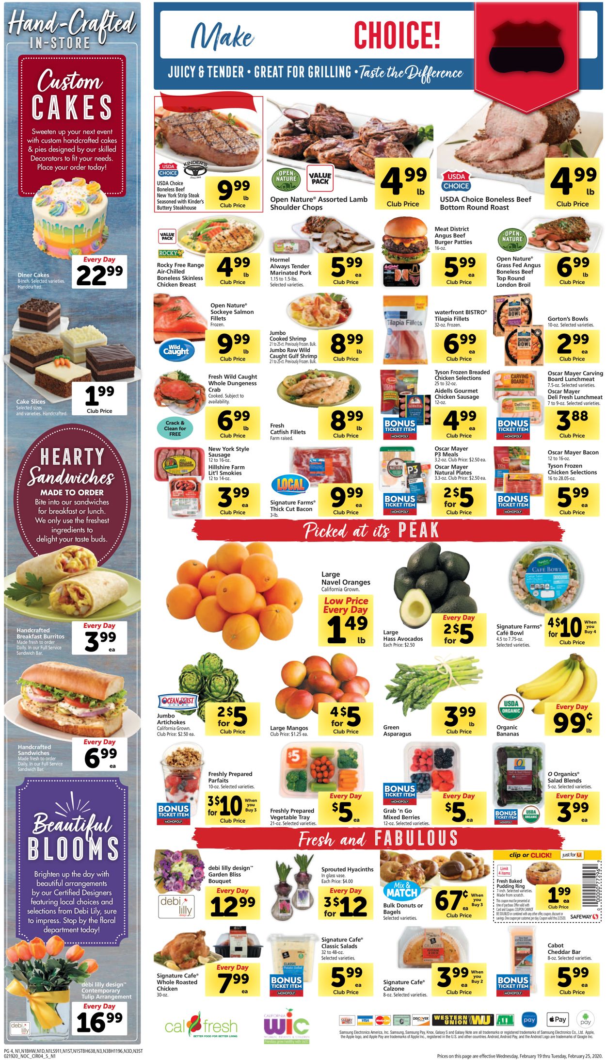 Safeway Weekly Ad Circular - valid 02/19-02/25/2020 (Page 4)