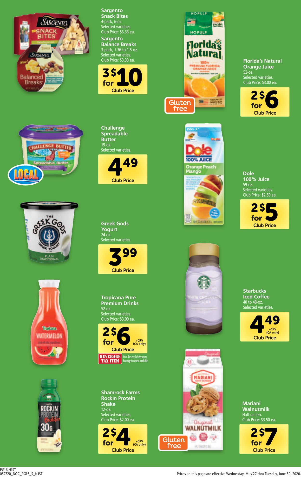 Safeway Weekly Ad Circular - valid 05/27-06/30/2020 (Page 16)