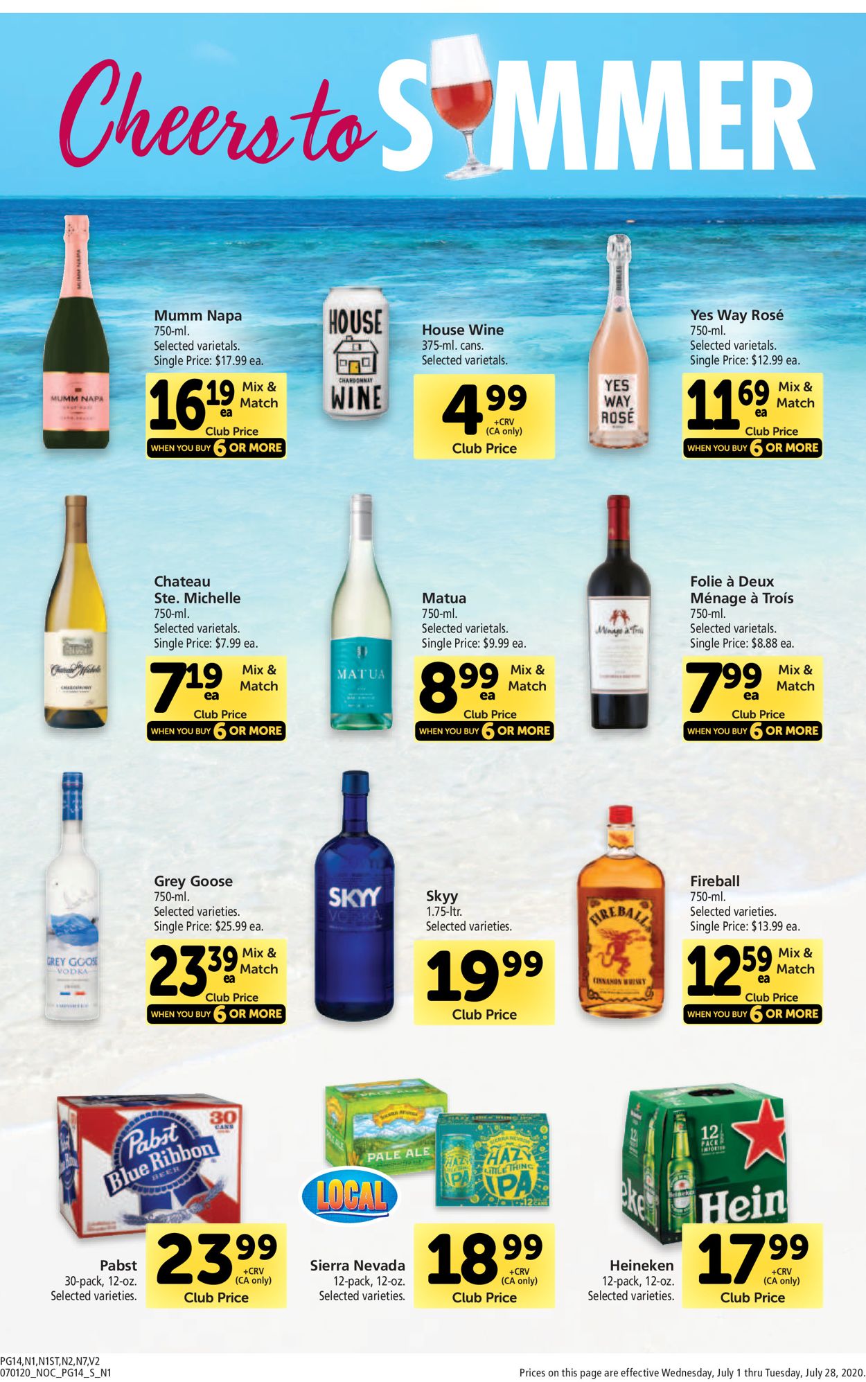 Safeway Weekly Ad Circular - valid 07/01-07/28/2020 (Page 14)