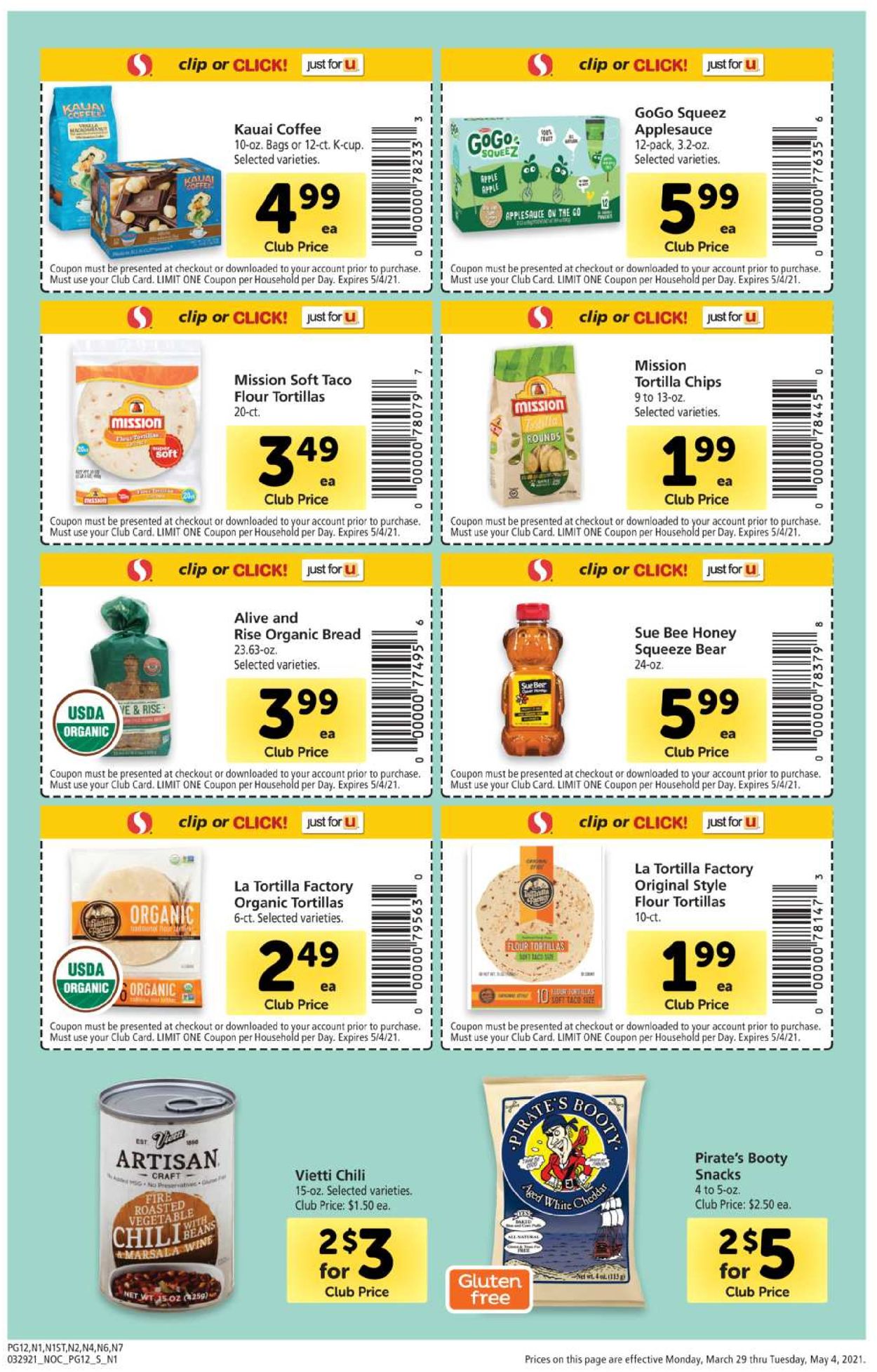 Safeway Weekly Ad Circular - valid 03/29-05/04/2021 (Page 12)