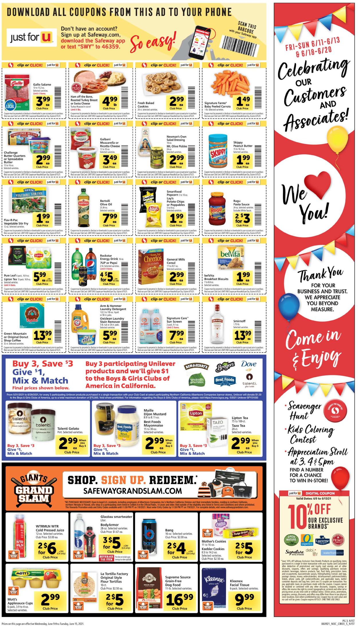 Safeway Weekly Ad Circular - valid 06/09-06/15/2021 (Page 3)