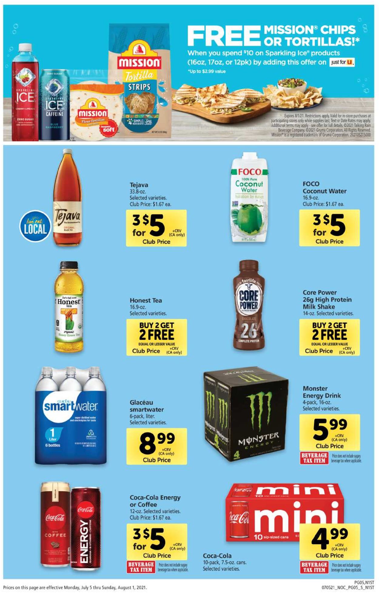 Safeway Weekly Ad Circular - valid 07/05-08/01/2021 (Page 5)