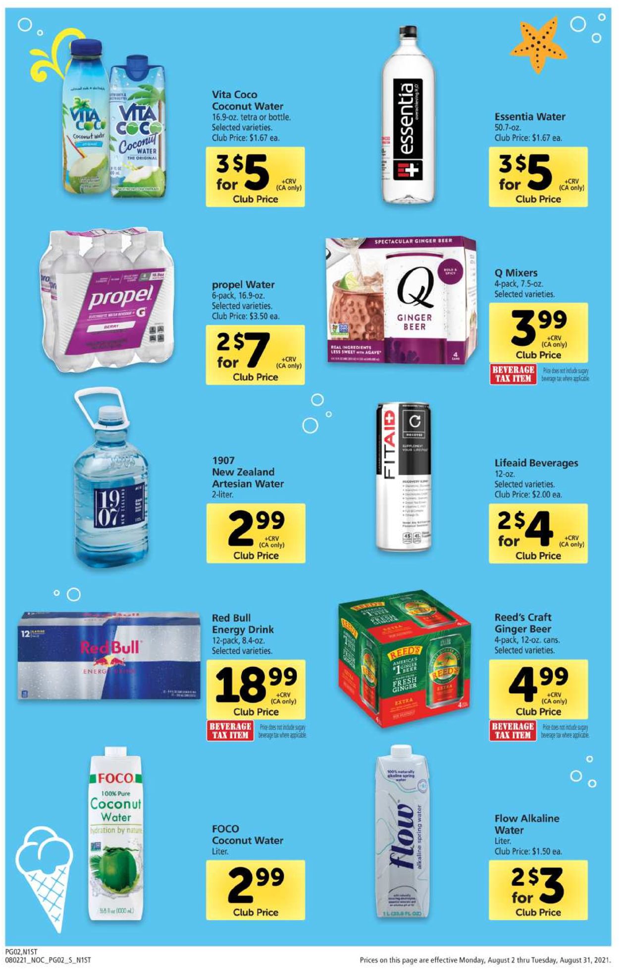 Safeway Weekly Ad Circular - valid 08/02-08/31/2021 (Page 2)