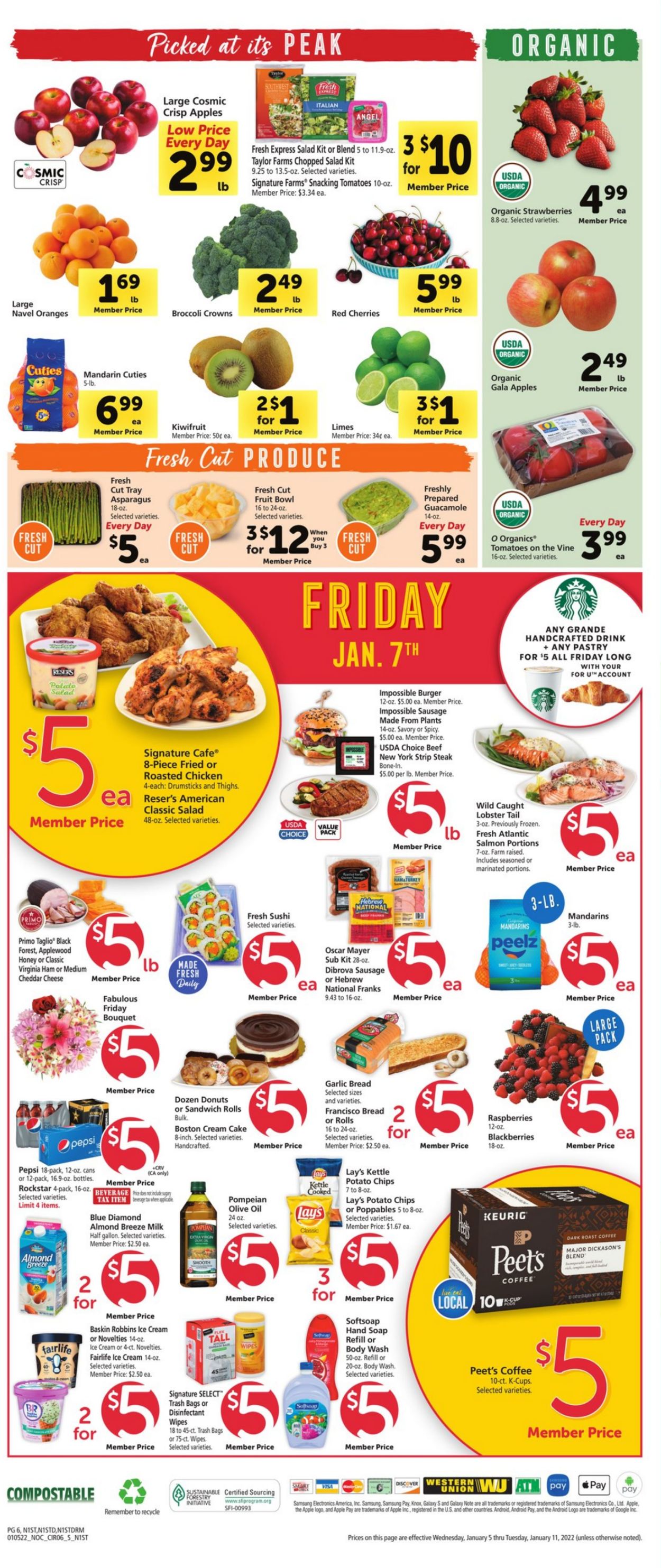 Safeway Weekly Ad Circular - valid 01/05-01/11/2022 (Page 6)