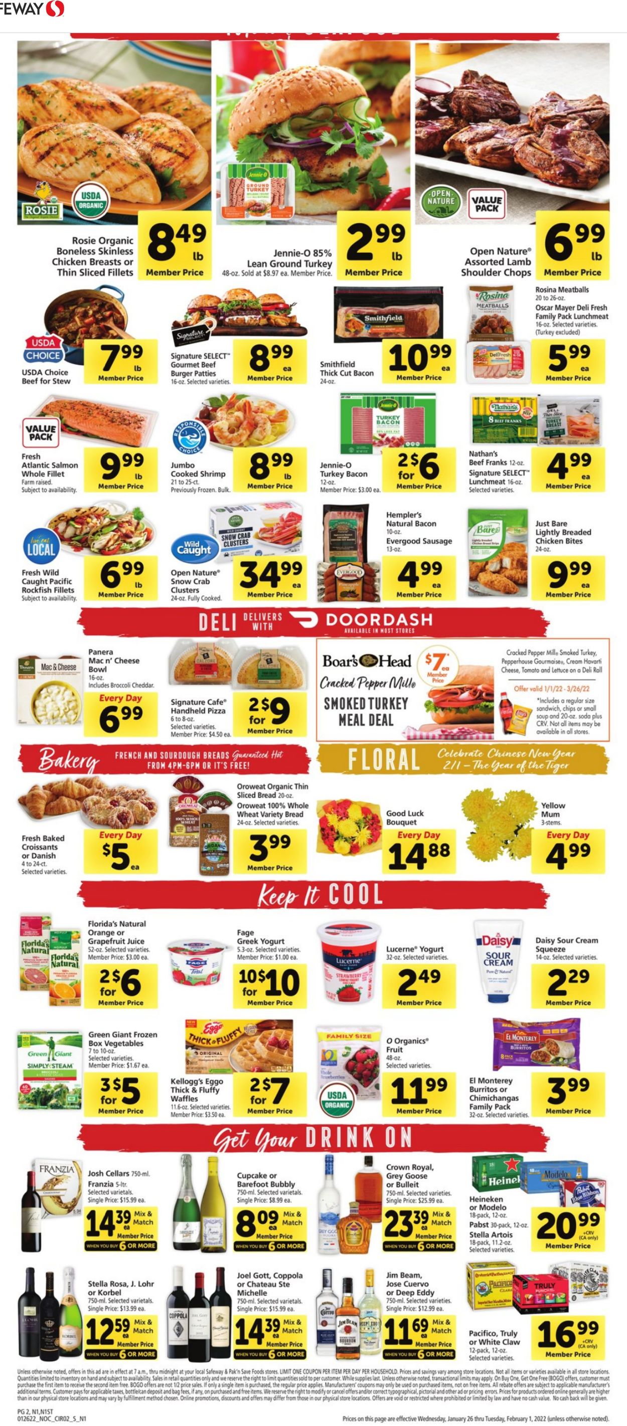 Safeway Weekly Ad Circular - valid 01/26-02/01/2022 (Page 2)