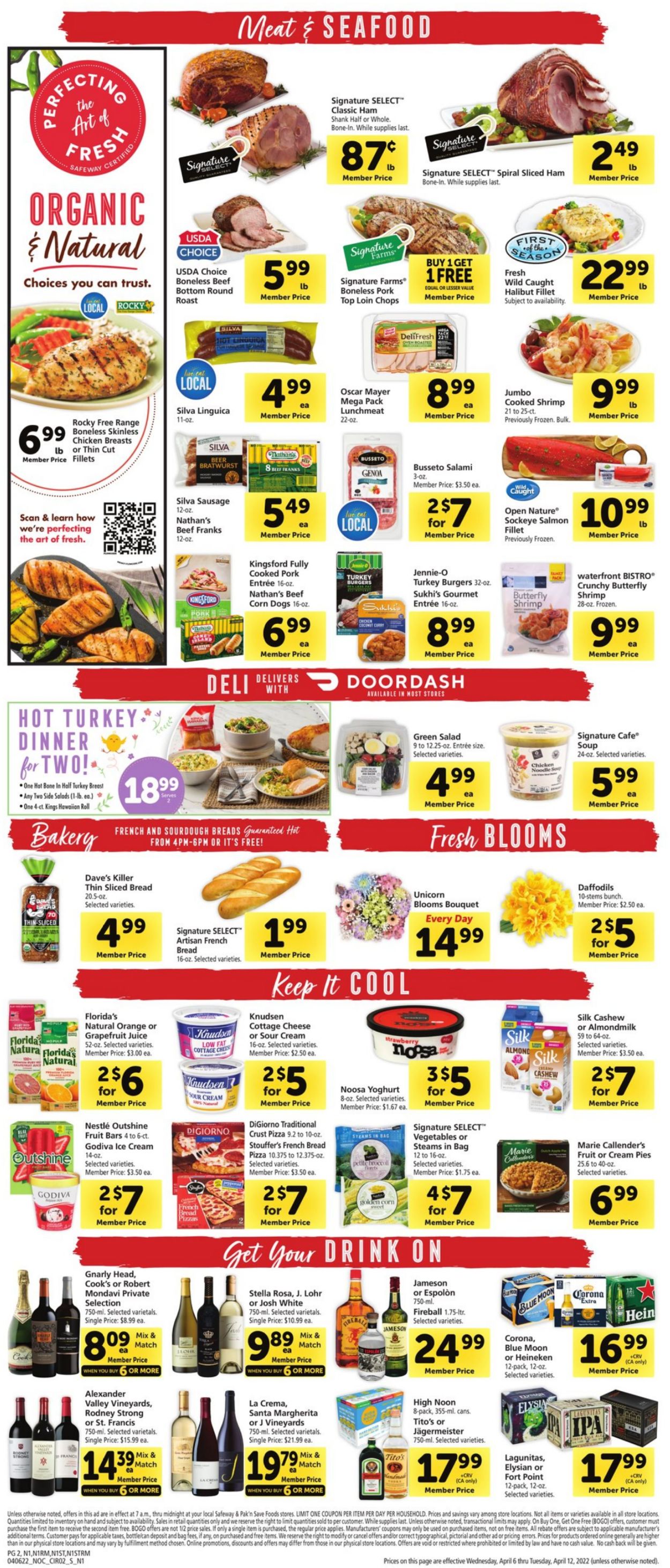 Safeway Weekly Ad Circular - valid 04/06-04/12/2022 (Page 2)