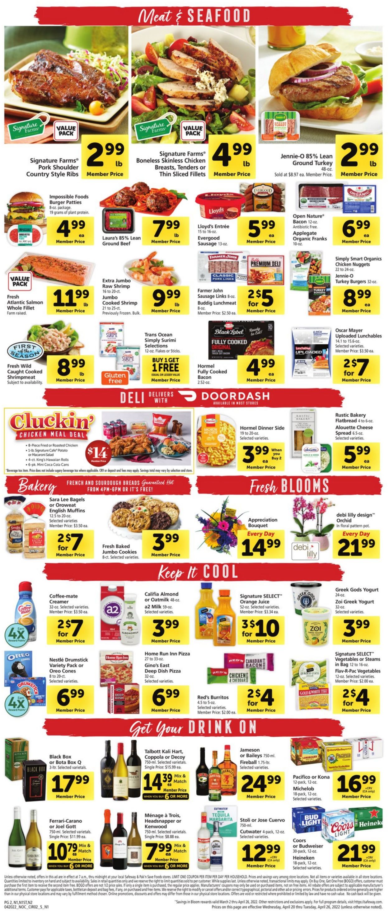 Safeway Weekly Ad Circular - valid 04/20-04/26/2022 (Page 2)
