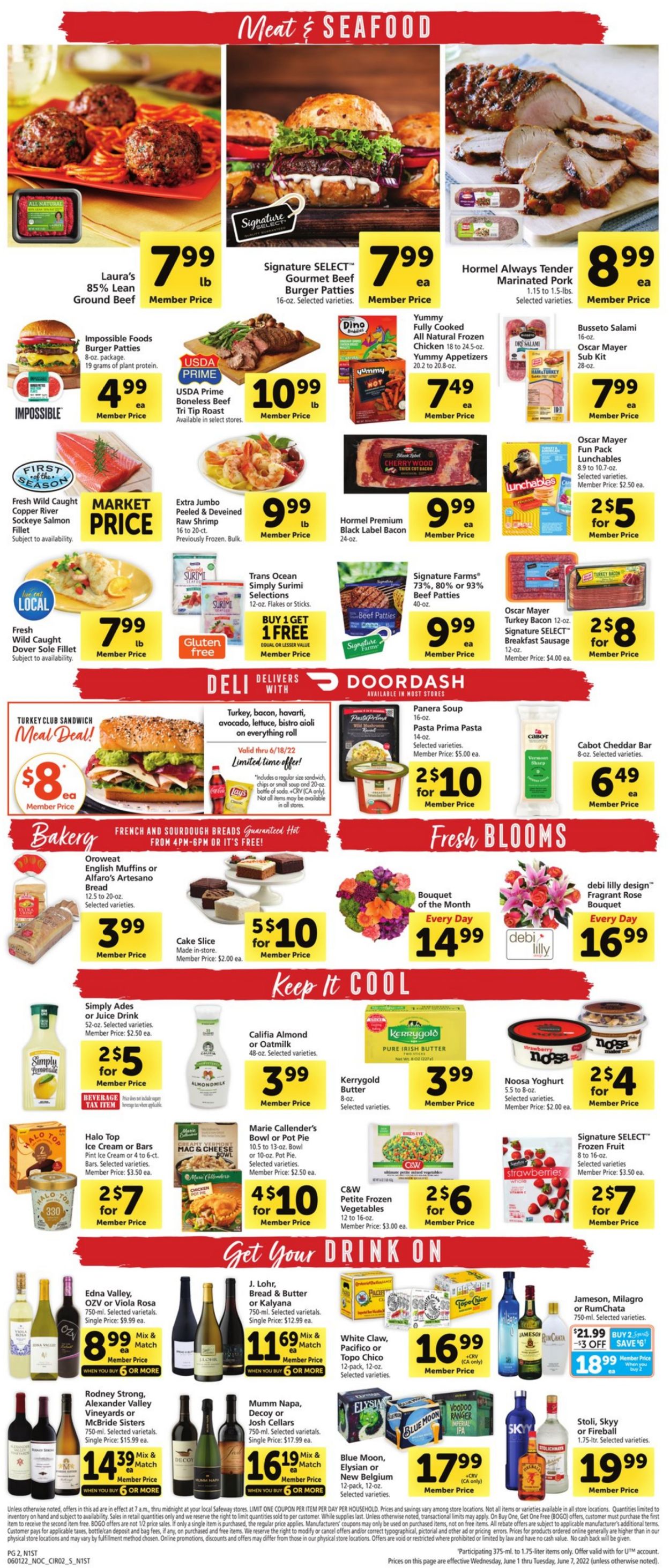 Safeway Weekly Ad Circular - valid 06/01-06/07/2022 (Page 2)