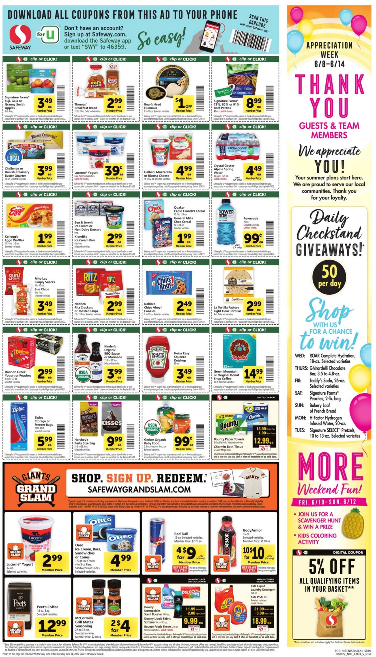 Safeway Weekly Ad Circular - valid 06/08-06/14/2022 (Page 3)