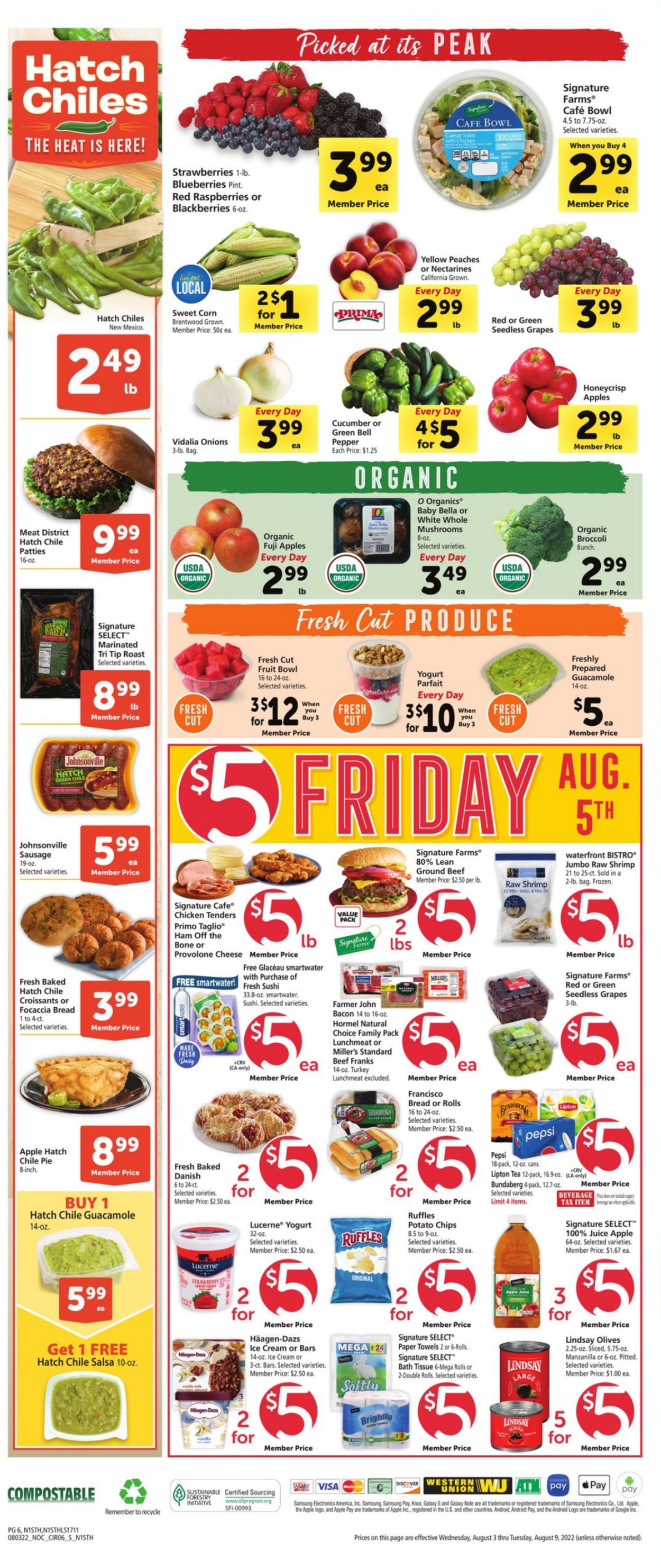 Safeway Weekly Ad Circular - valid 08/03-08/09/2022 (Page 6)
