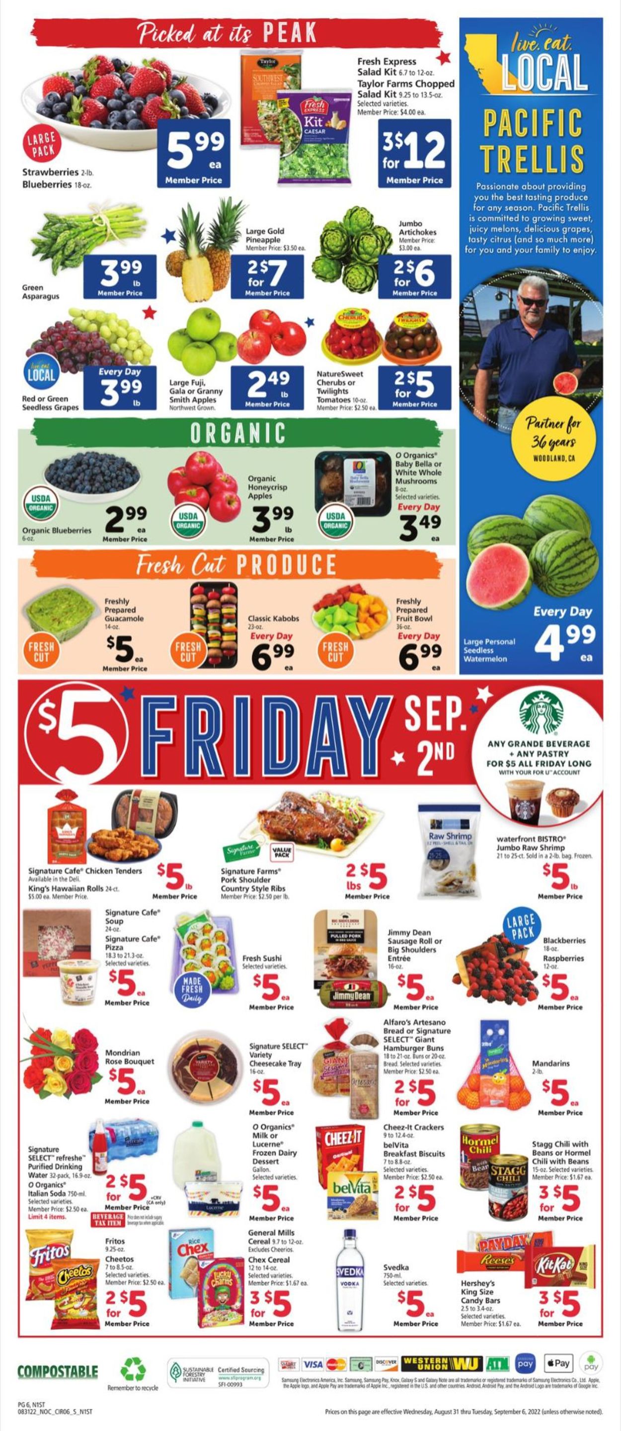Safeway Weekly Ad Circular - valid 08/31-09/06/2022 (Page 6)