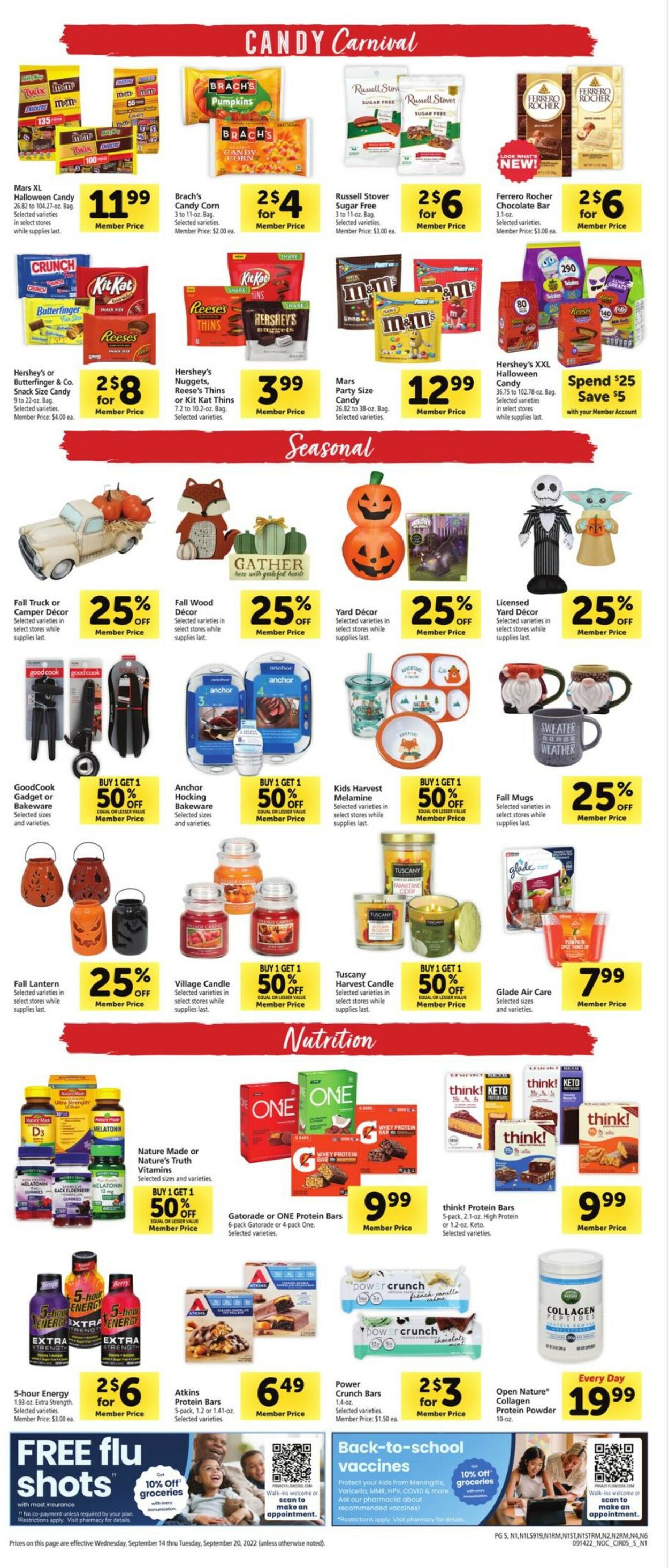 Safeway Weekly Ad Circular - valid 09/14-09/20/2022 (Page 5)